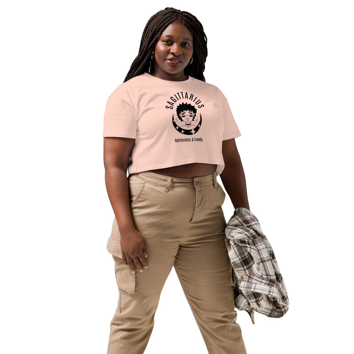 Sagittarius Women’s crop top - Activewear Well