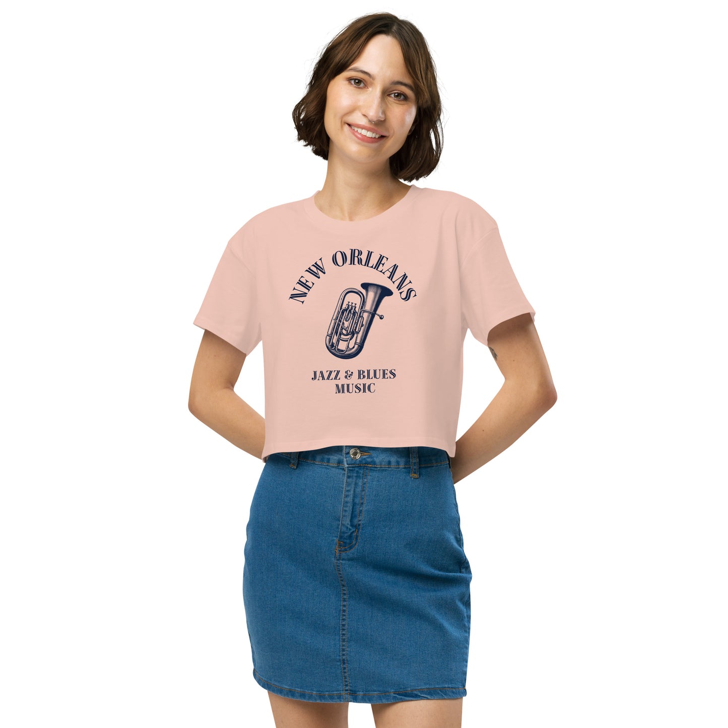 New Orleans Women’s crop top - Activewear Well
