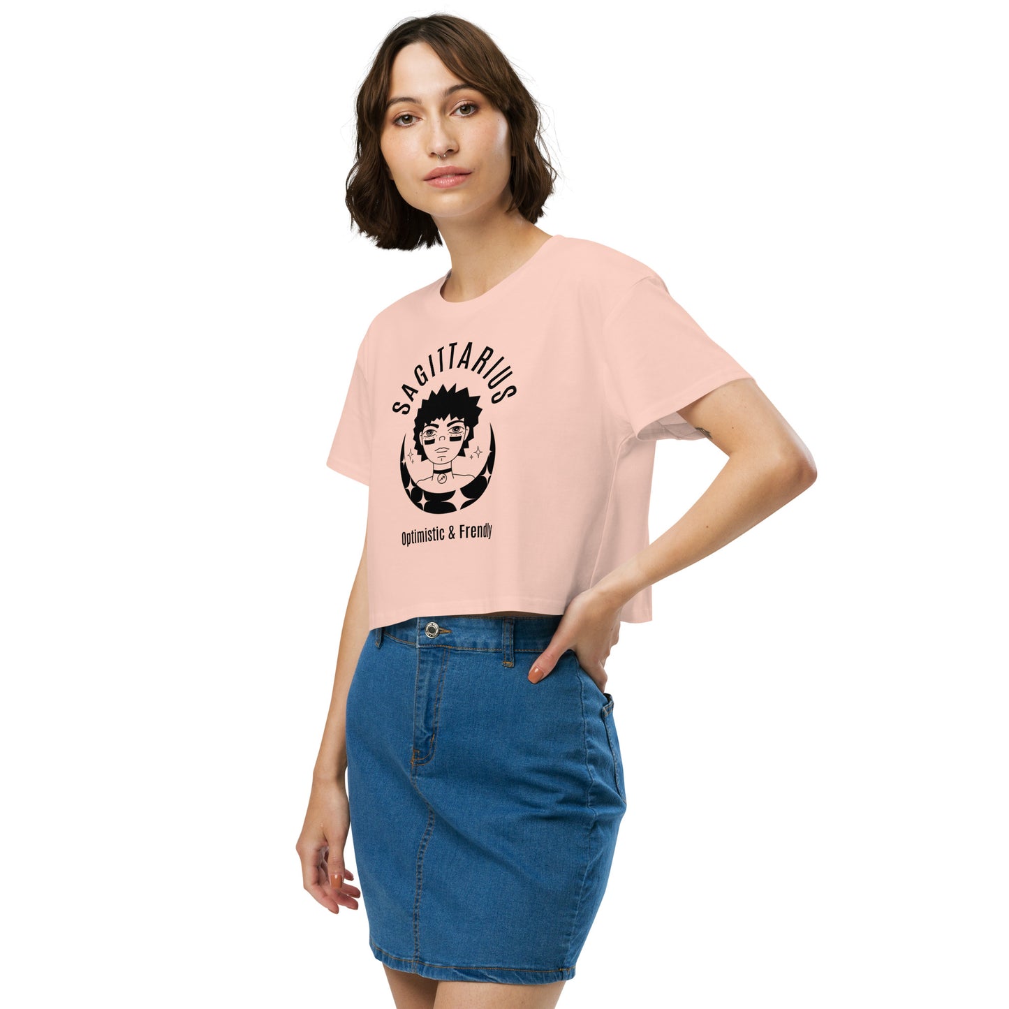 Sagittarius Women’s crop top - Activewear Well