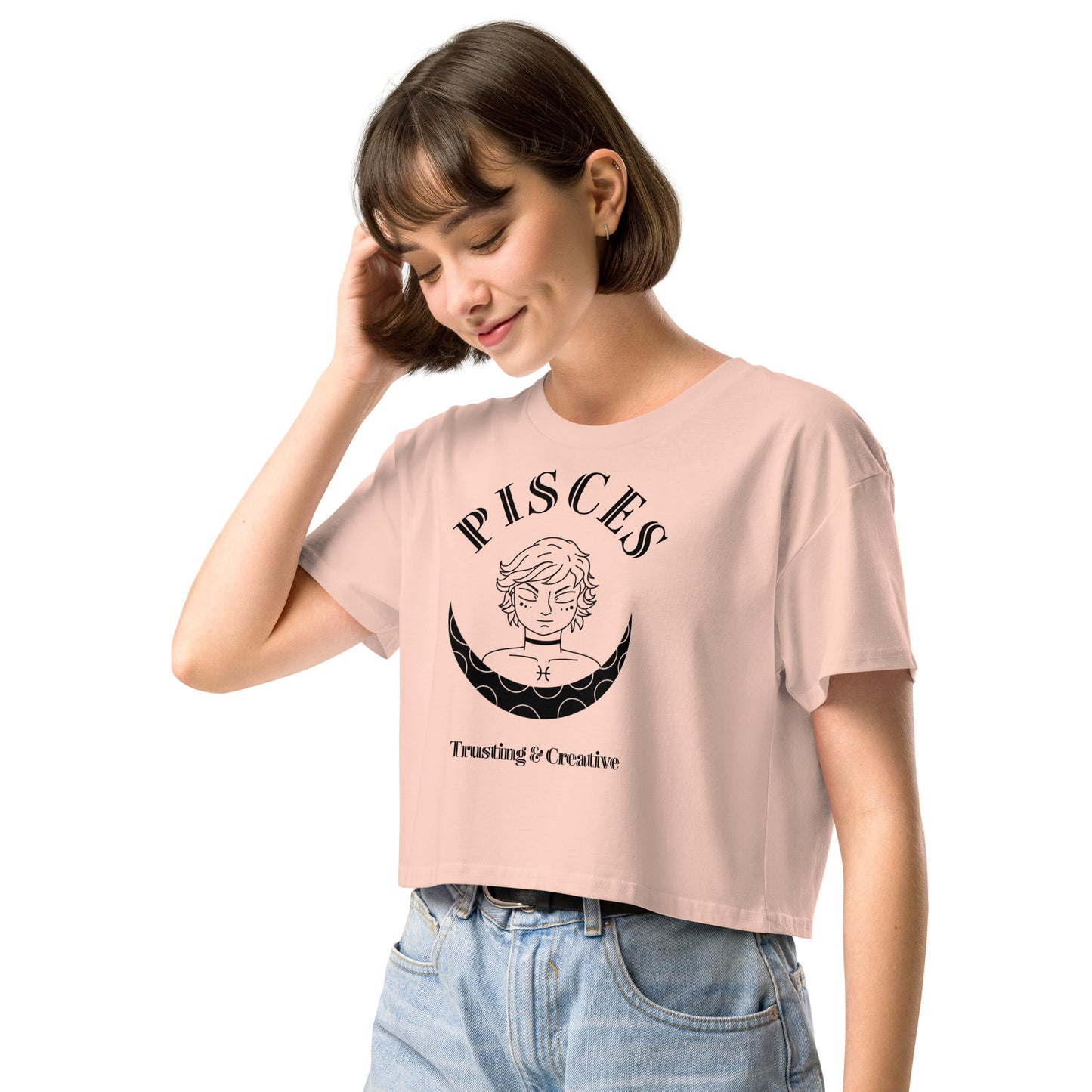 Pisces Women’s crop top - Activewear Well