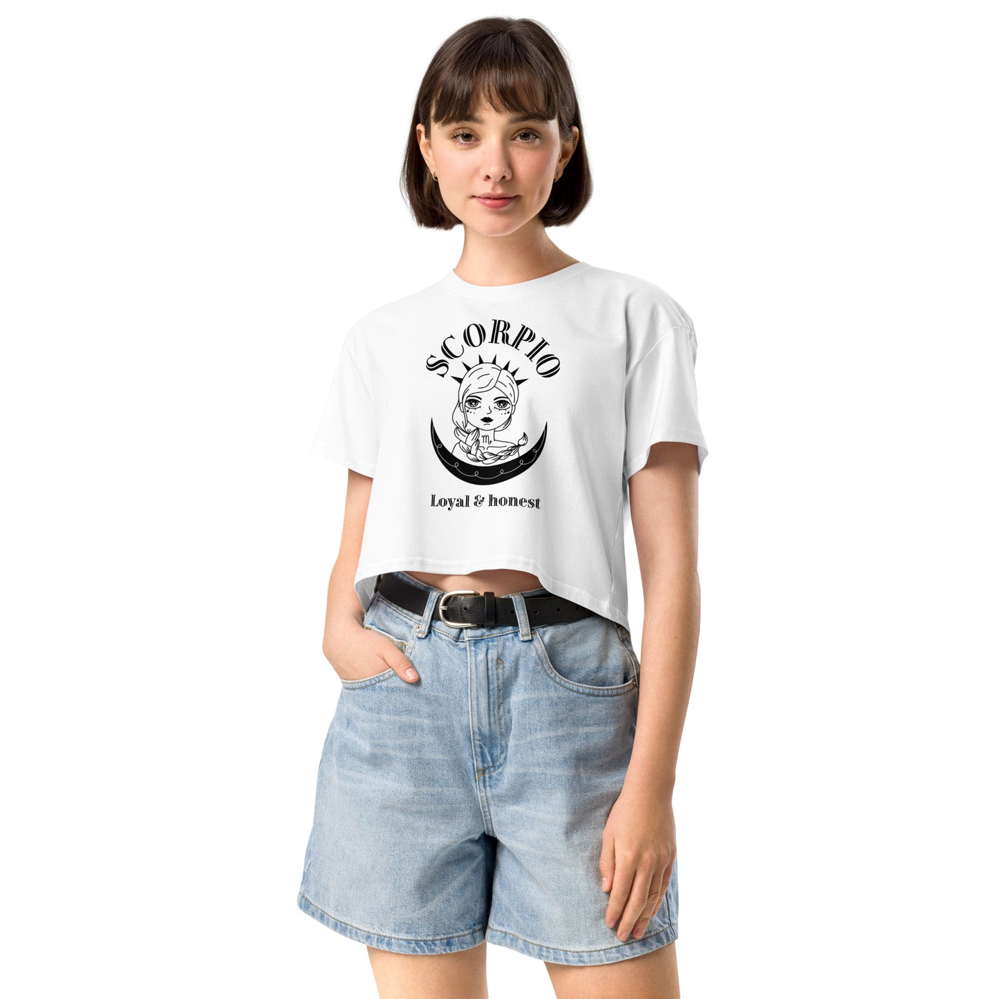Scorpio Women’s crop top - Activewear Well