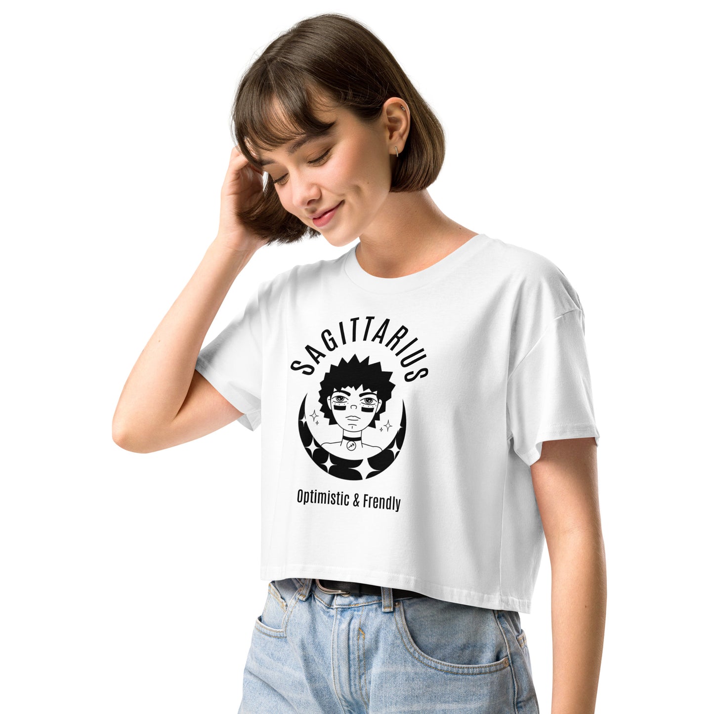 Sagittarius Women’s crop top - Activewear Well