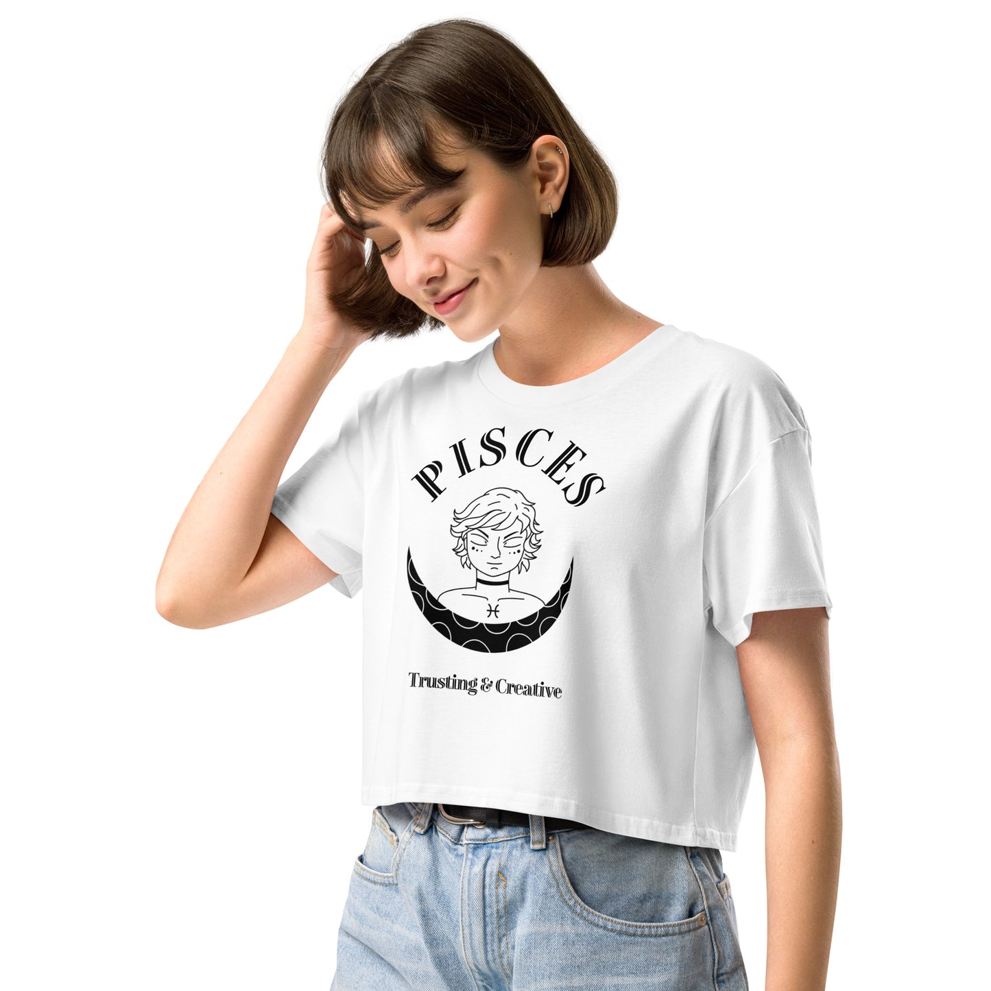 Pisces Women’s crop top - Activewear Well