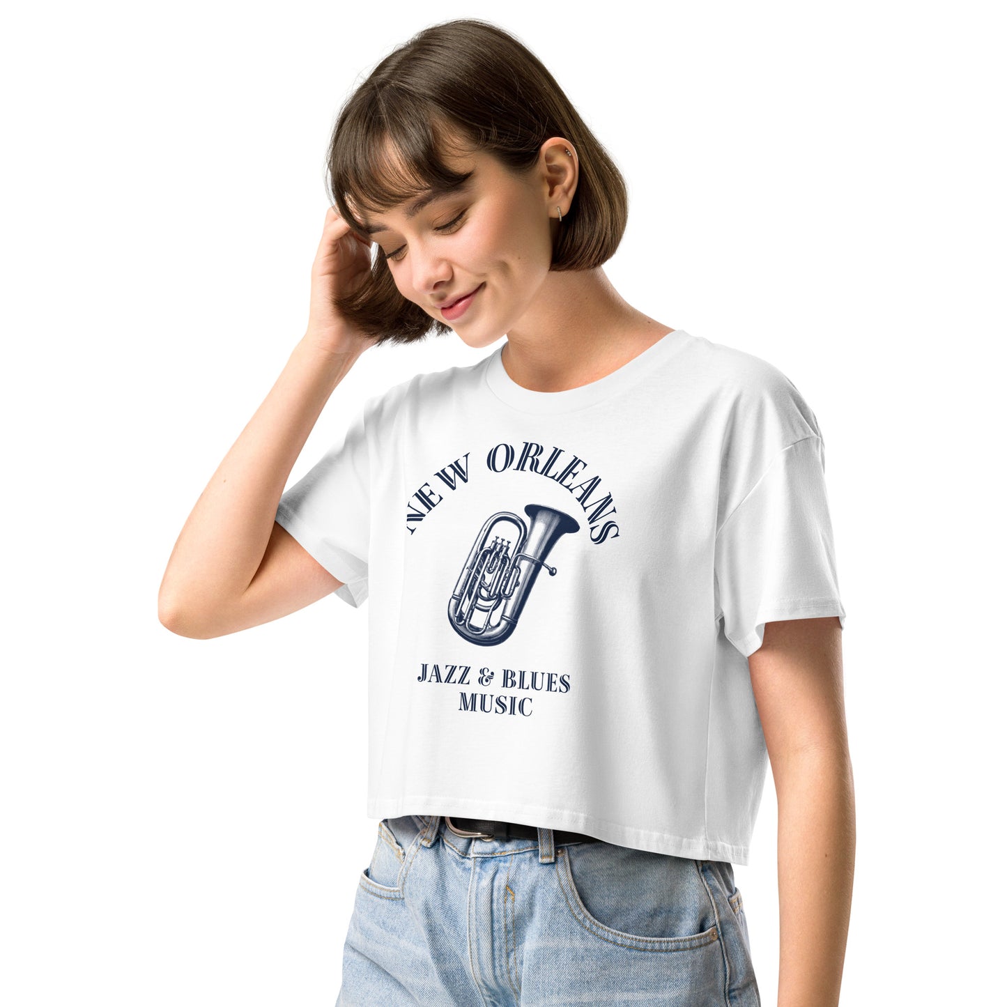 New Orleans Women’s crop top - Activewear Well