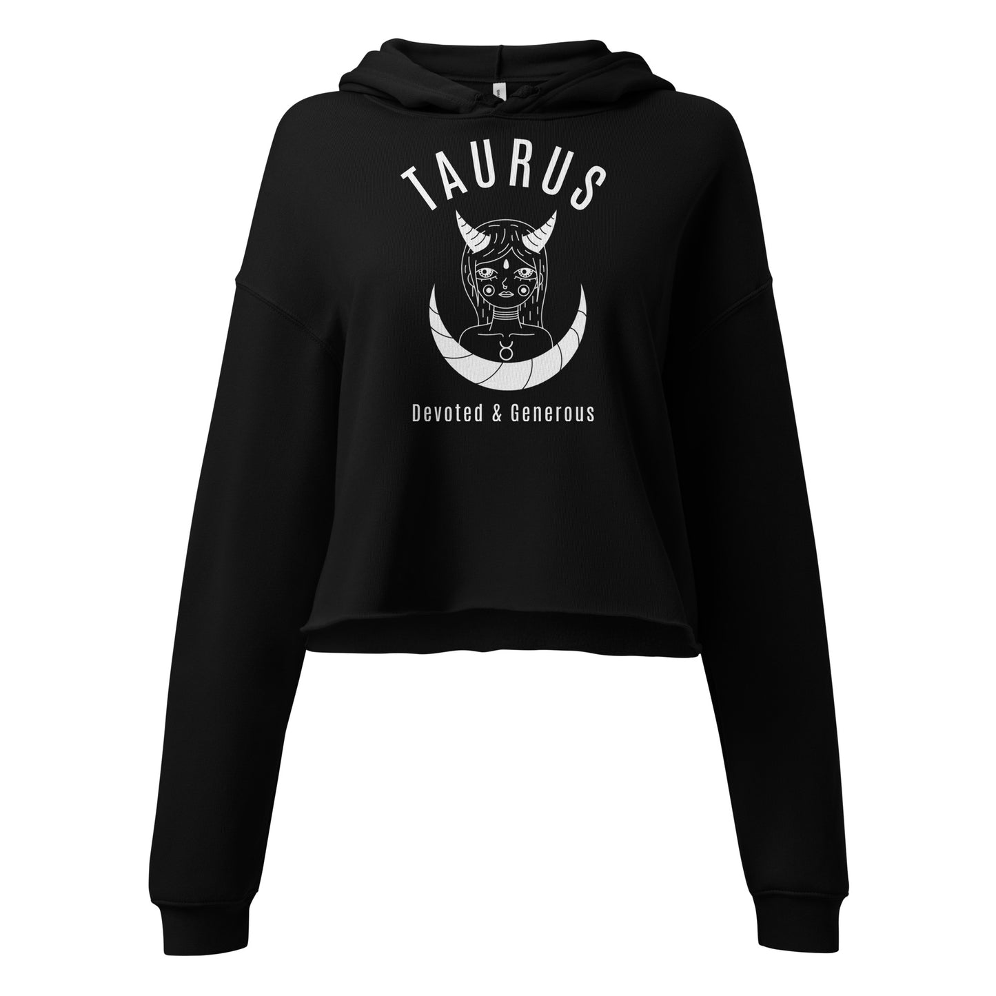 Taurus Crop Hoodie - Activewear Well
