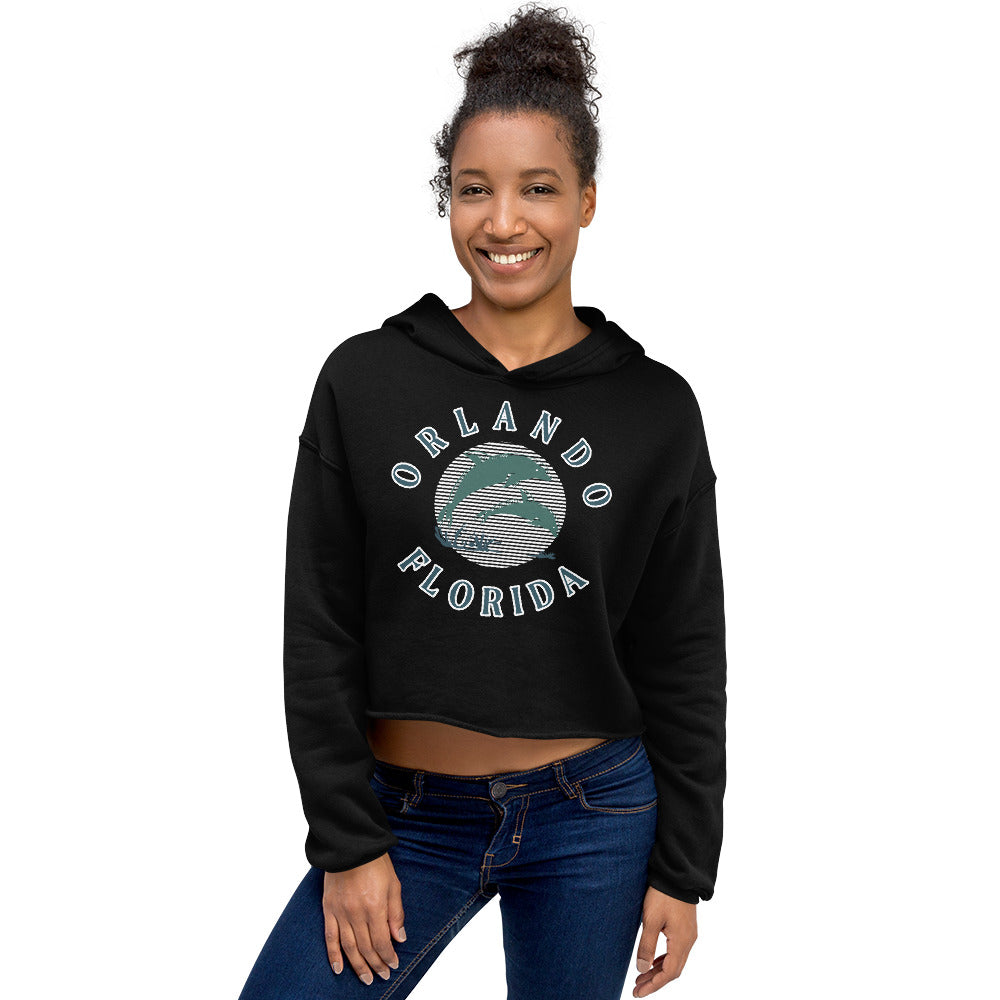Orlando - Women's Crop Hoodie - Activewear Well