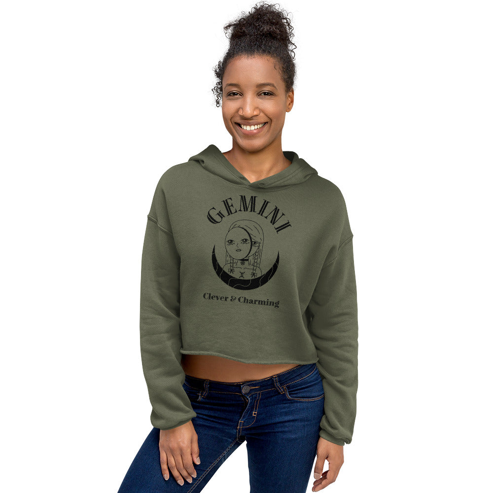 Gemini Women's Crop Hoodie - Activewear Well
