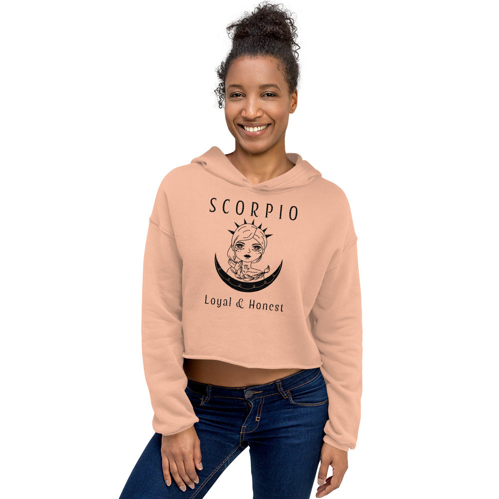 Scorpio Women's Crop Hoodie - Activewear Well