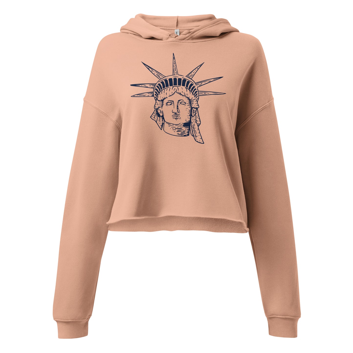Liberty Printed Crop Hoodie - Activewear Well