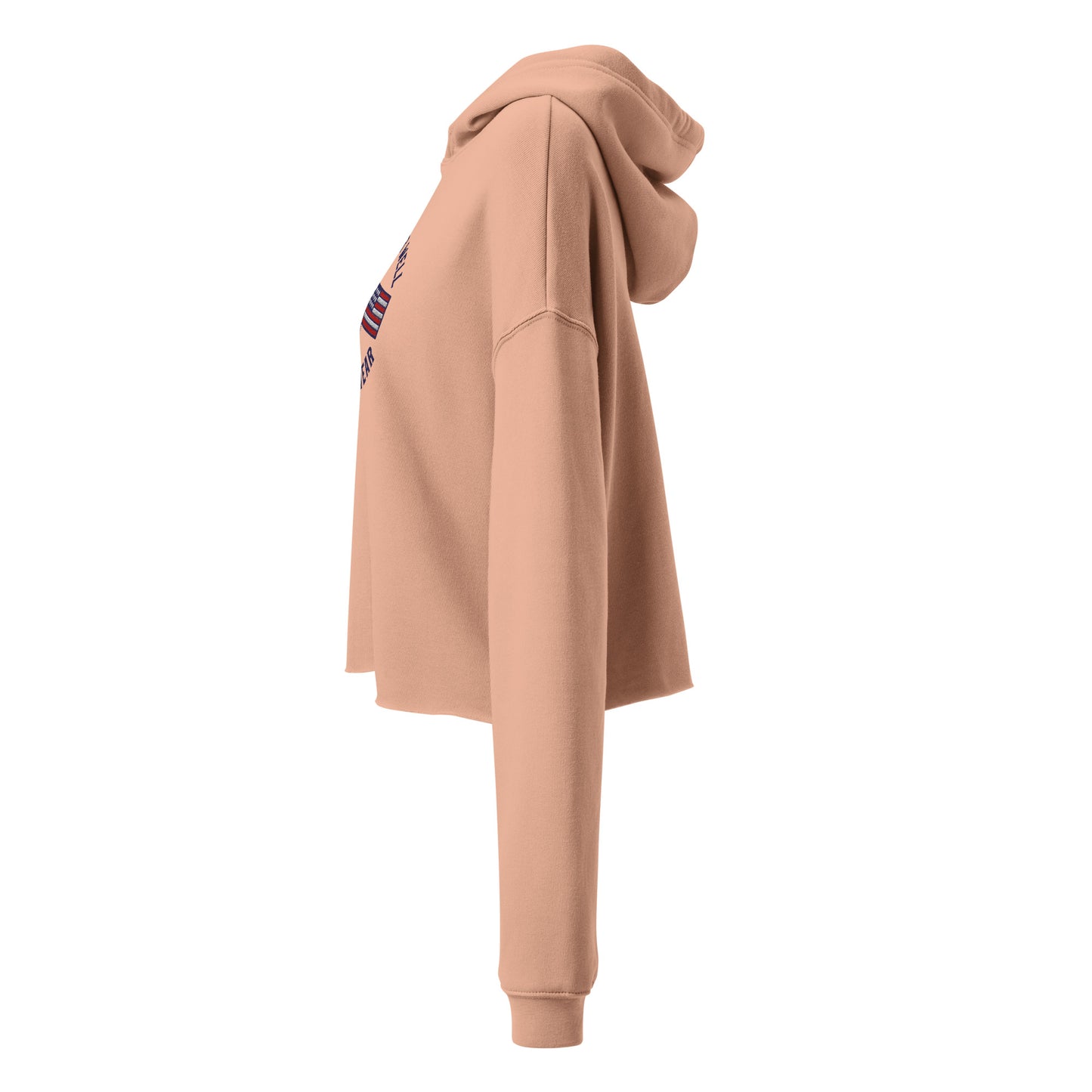Logo Embroidered Crop Hoodie - Activewear Well