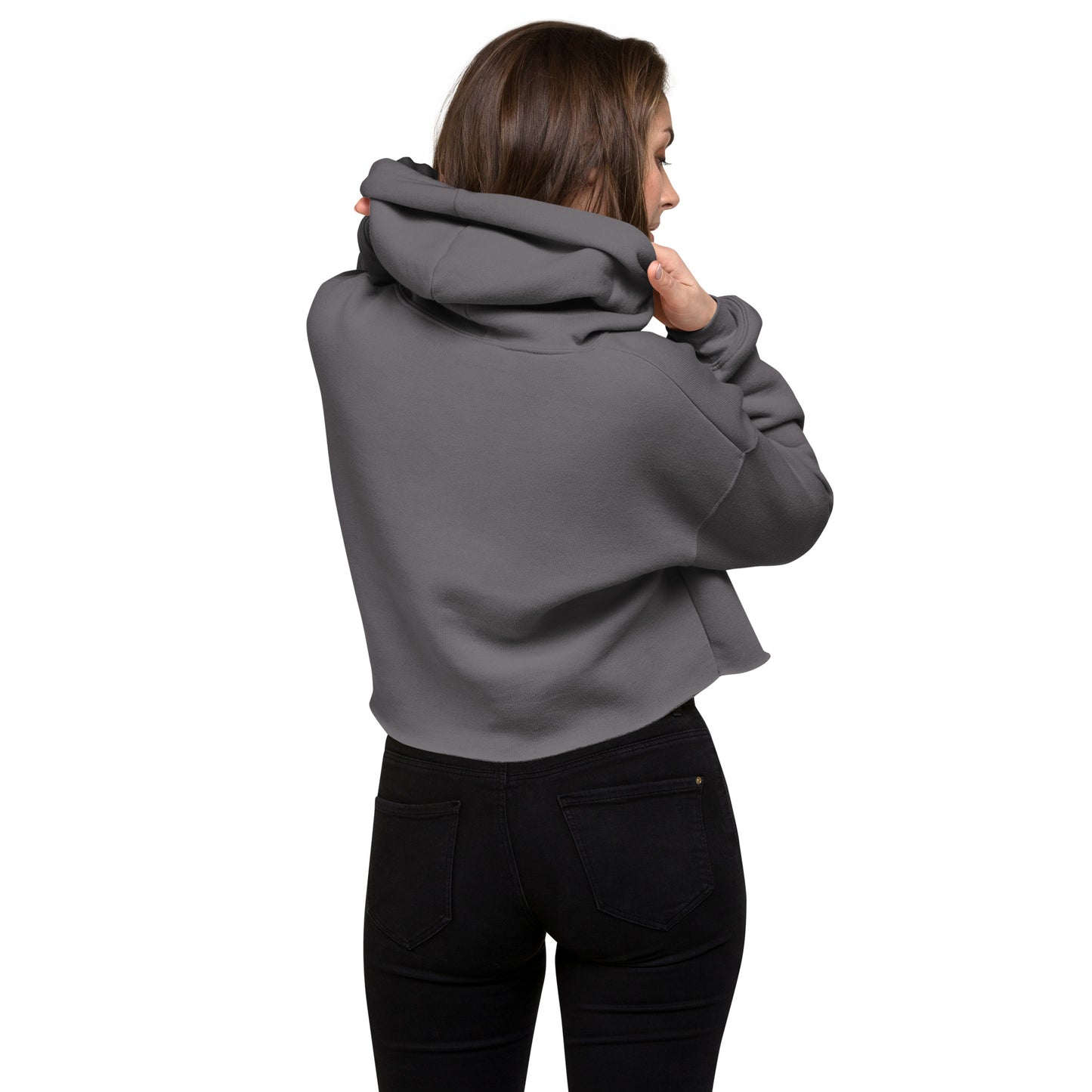 Victory Embroidered Crop Hoodie - Activewear Well