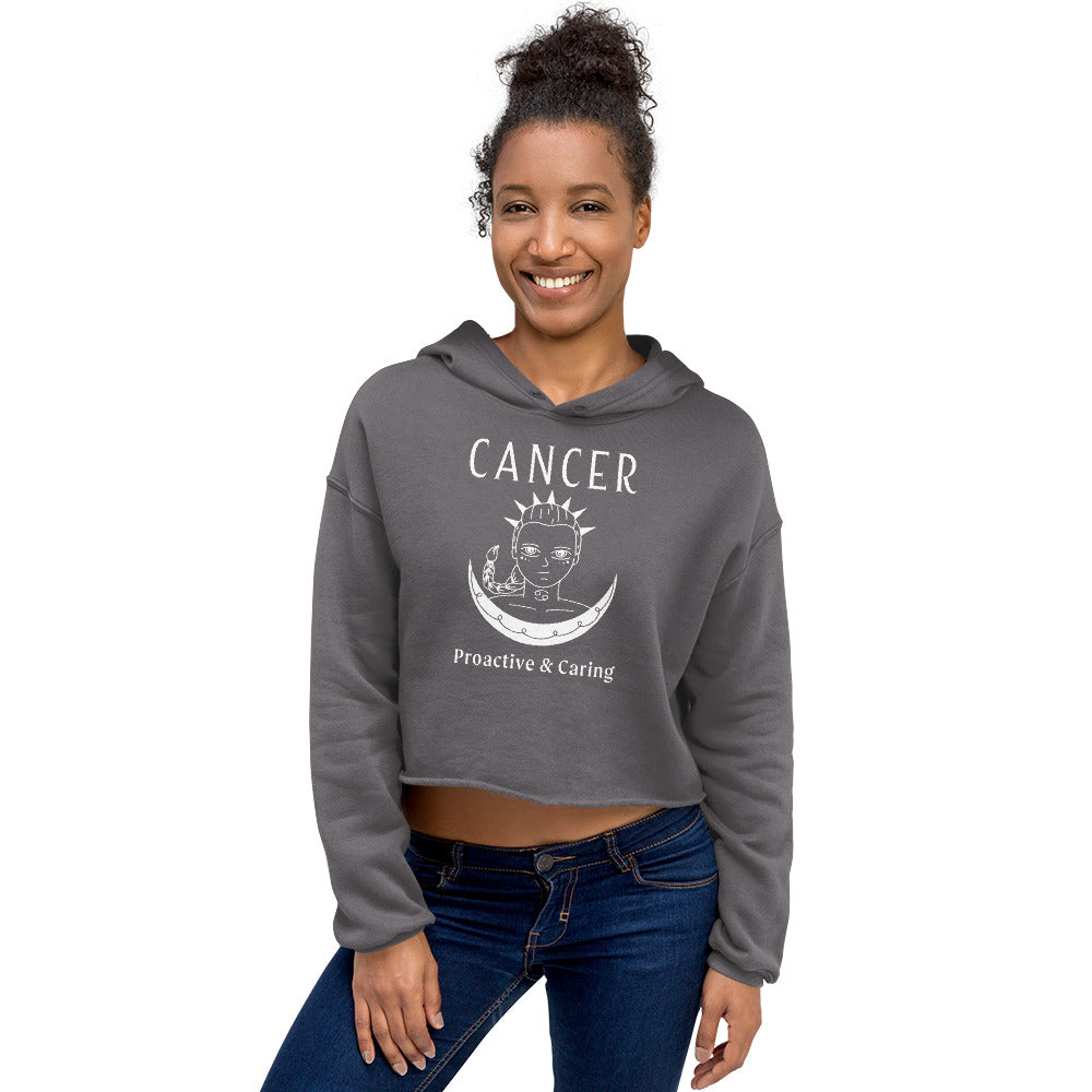 Cancer Crop Hoodie - Activewear Well