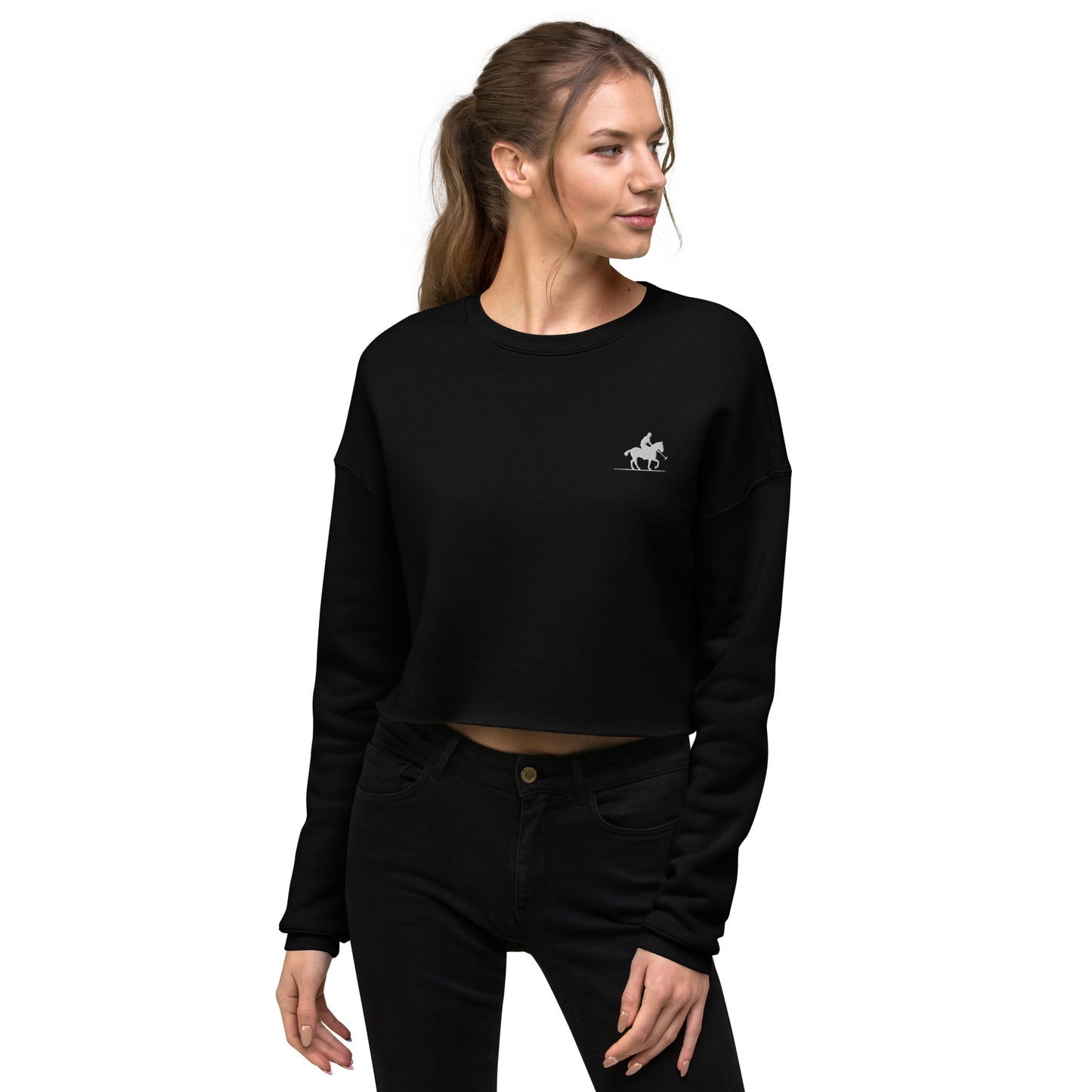 Polo Crop Sweatshirt - Activewear Well