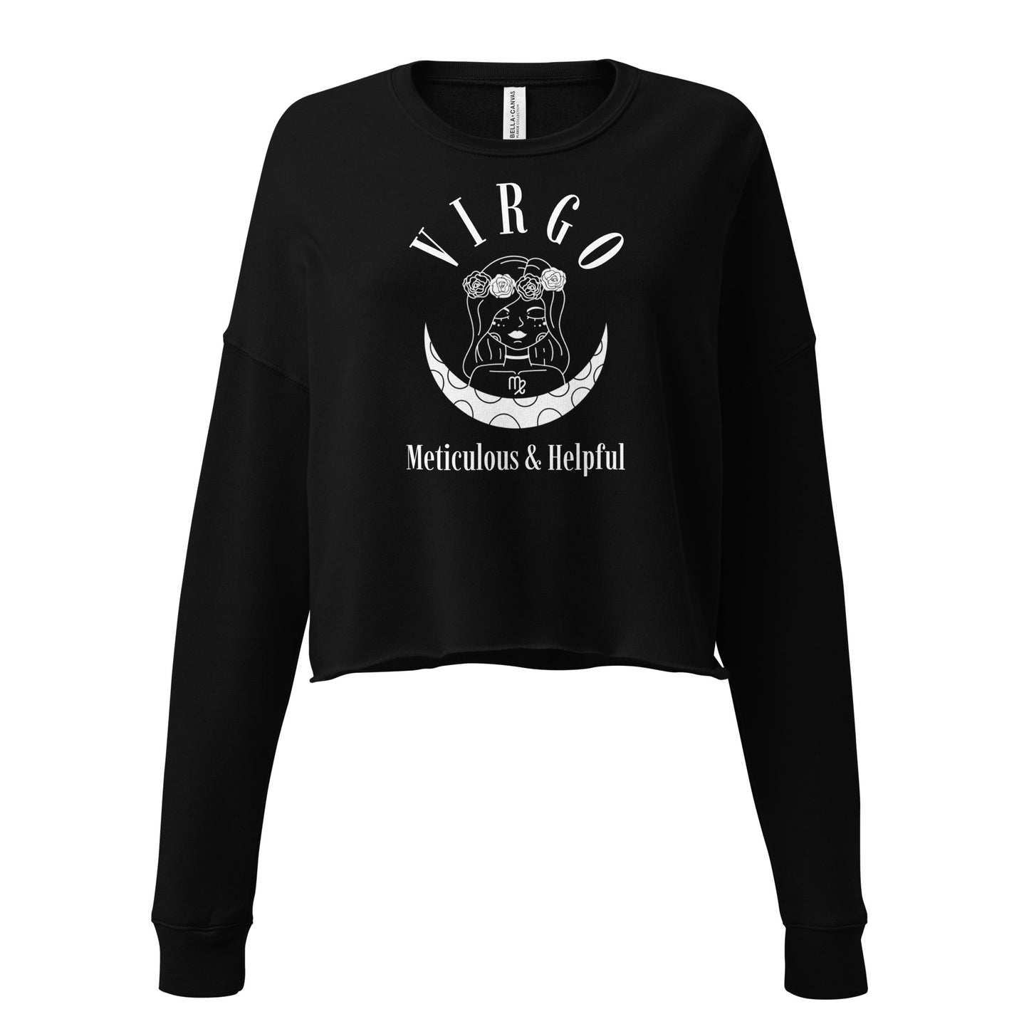 Virgo Women's Crop Sweatshirt - Activewear Well