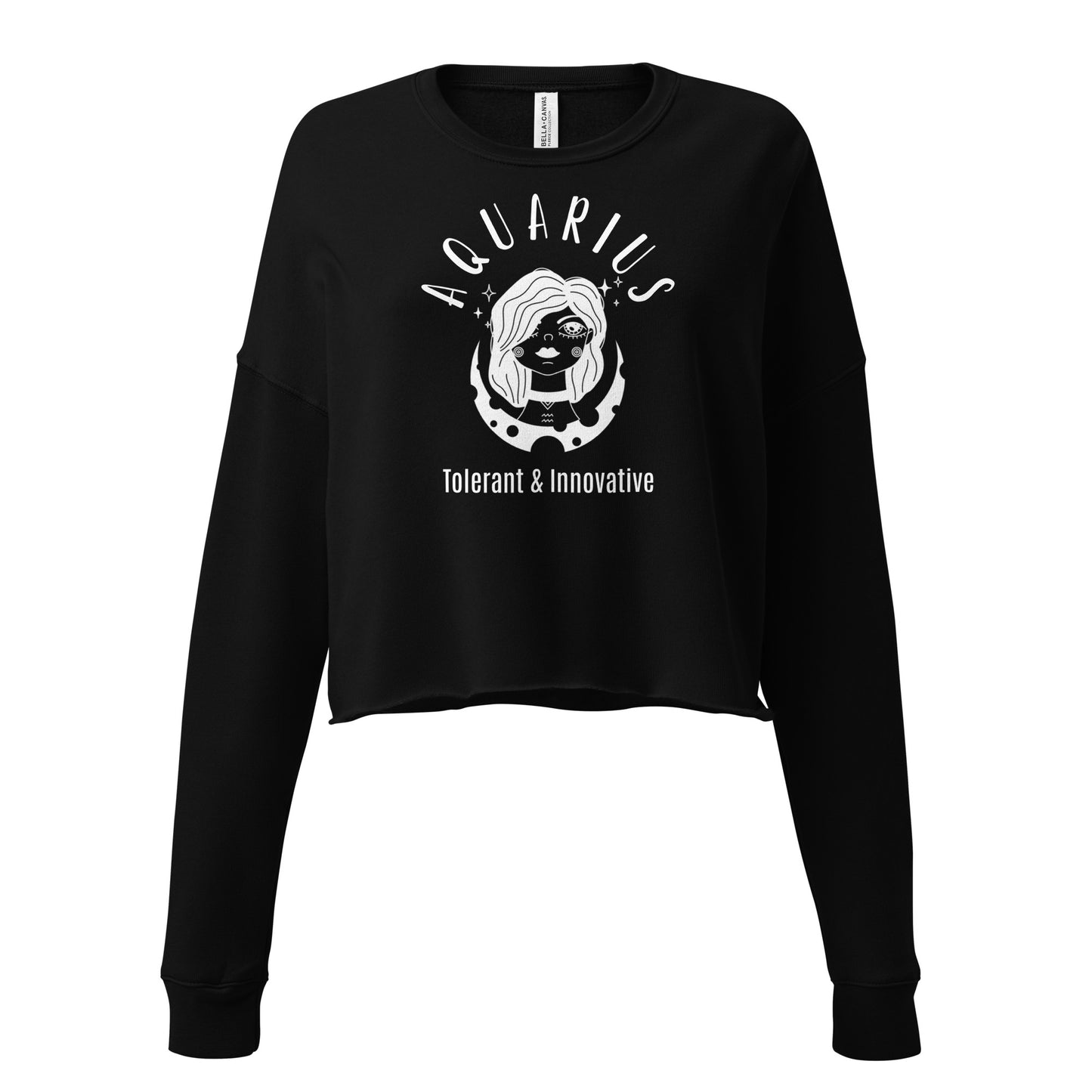 Aquarius Women's Crop Sweatshirt - Activewear Well