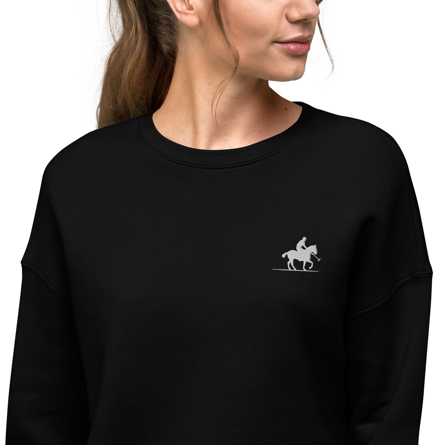 Polo Crop Sweatshirt - Activewear Well