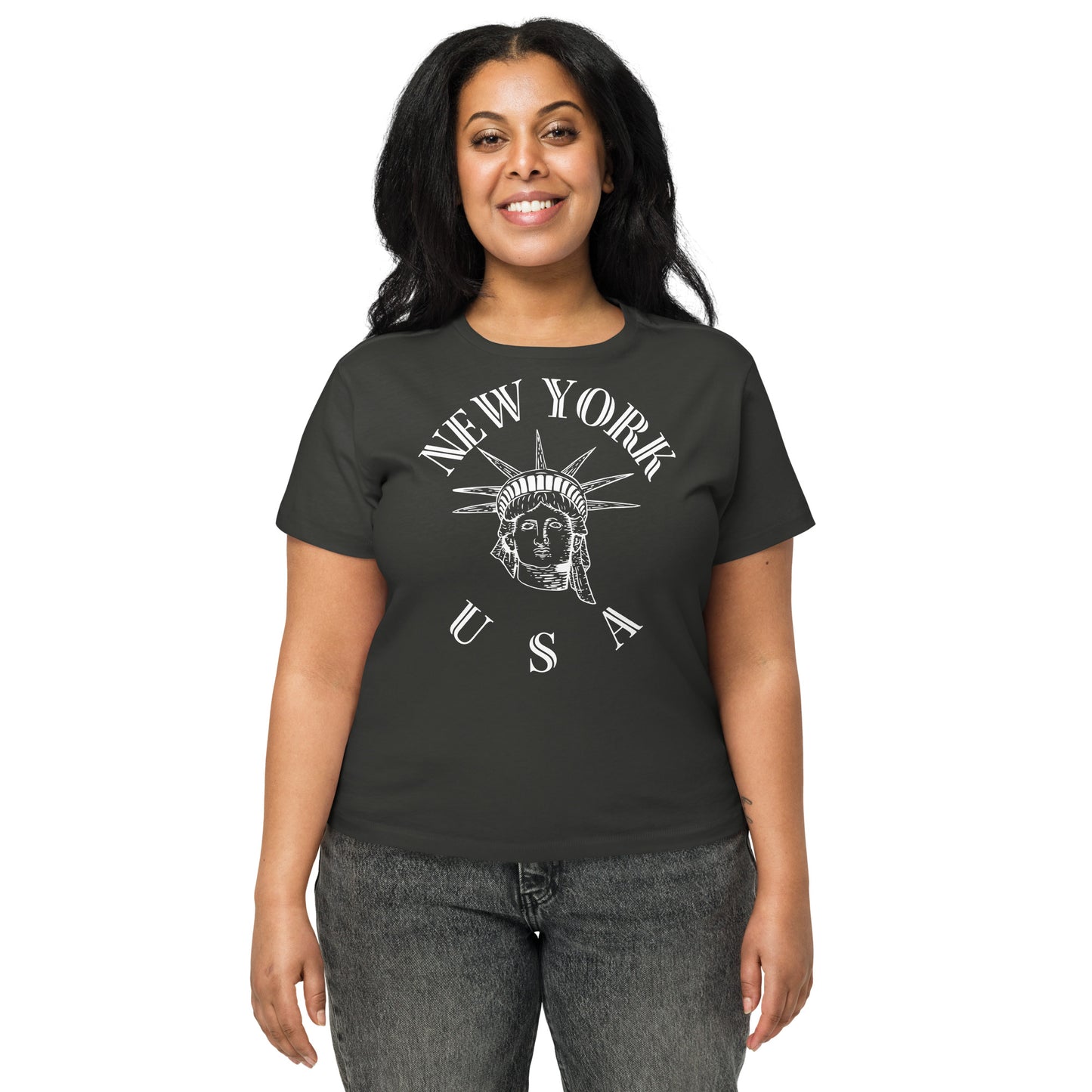 New York Women’s High-Waisted T-Shirt - Activewear Well