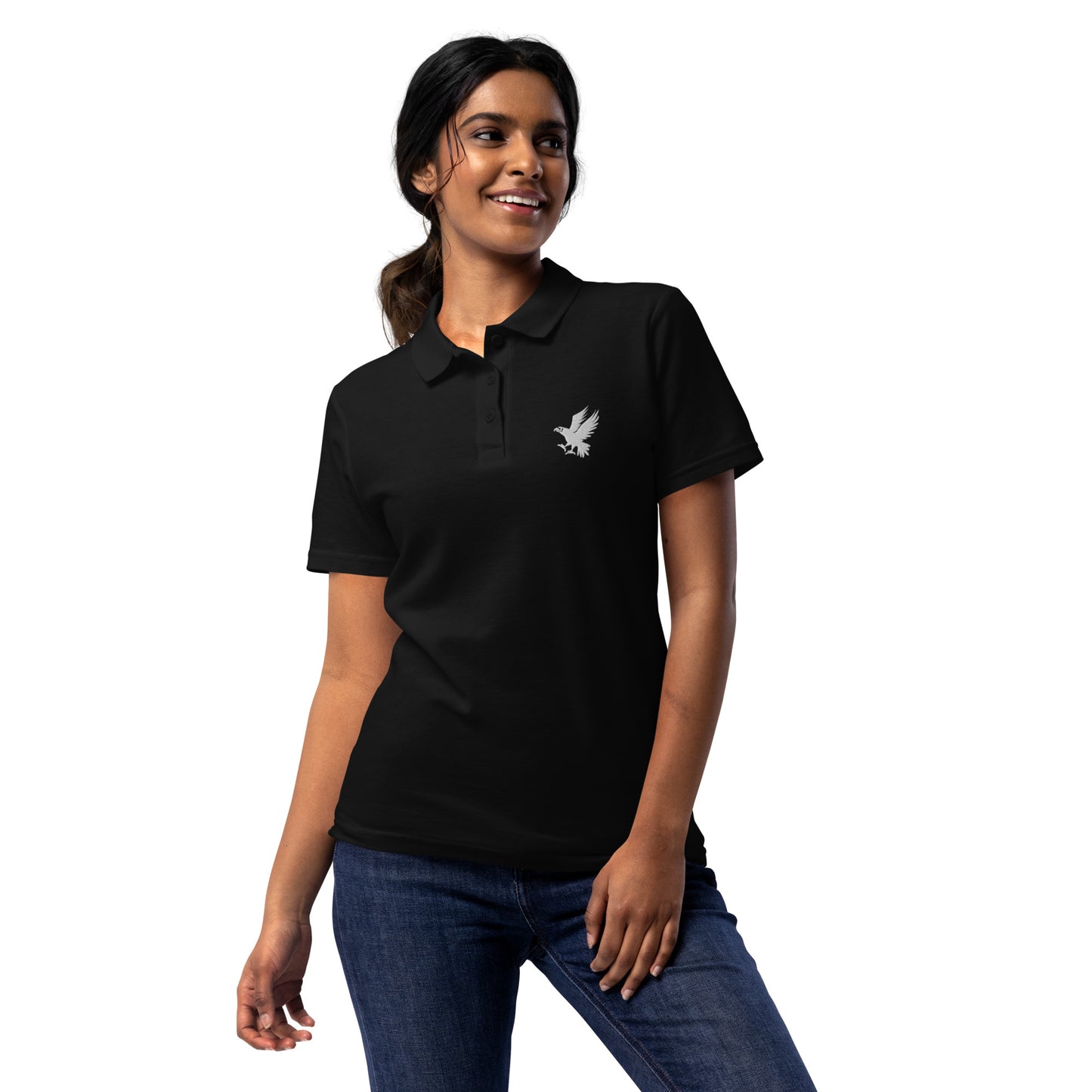 US Eagle Women’s Polo Shirt - Activewear Well
