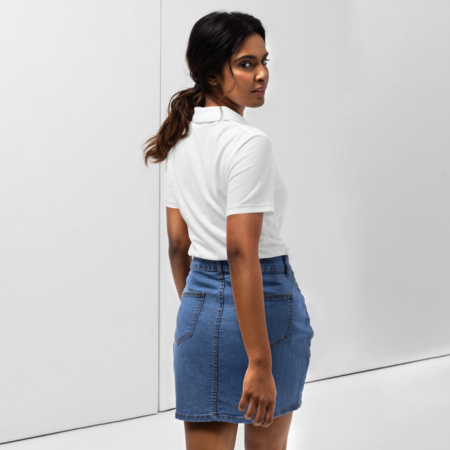 Polo Player Women’s Pique Polo Shirt - Activewear Well