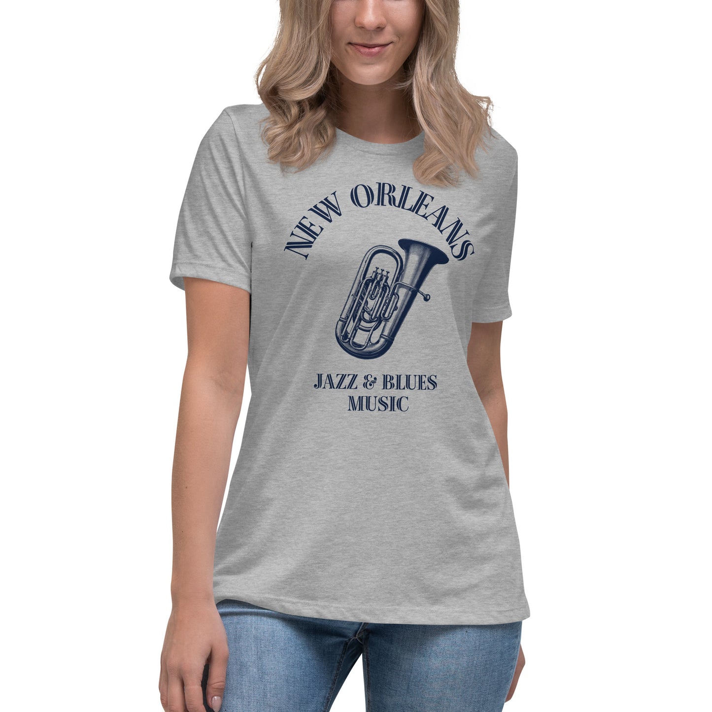New Orleans Women's Relaxed T-Shirt - Activewear Well
