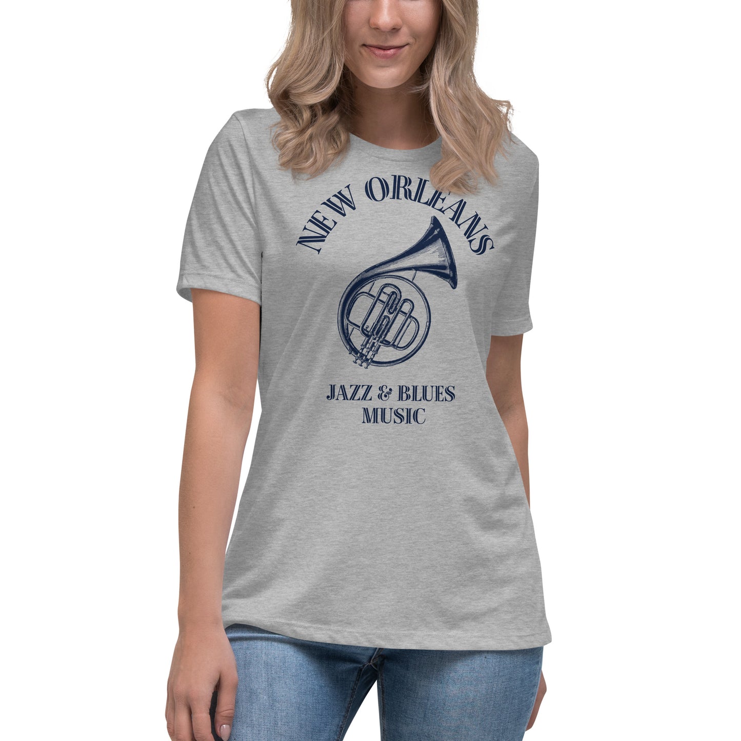 New Orleans MusicWomen's Relaxed T-Shirt - Activewear Well