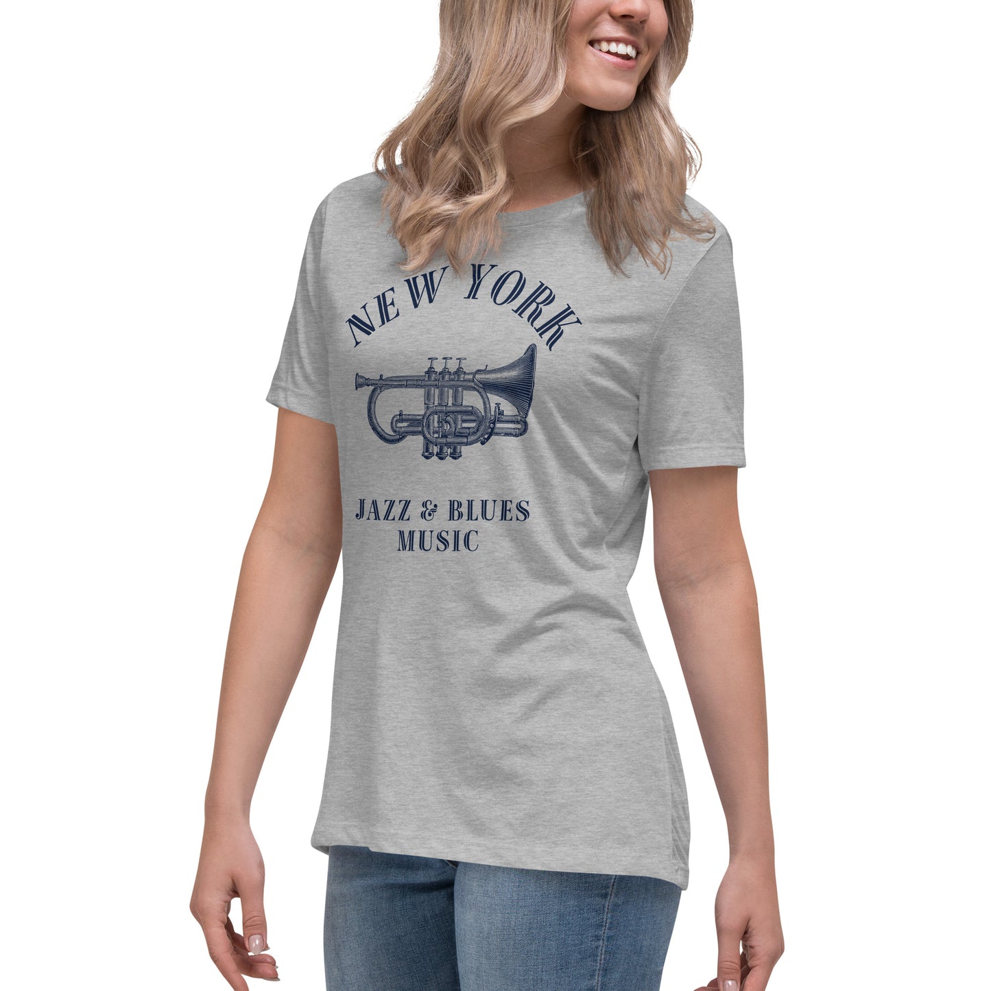 New York Women's Relaxed T-Shirt - Activewear Well