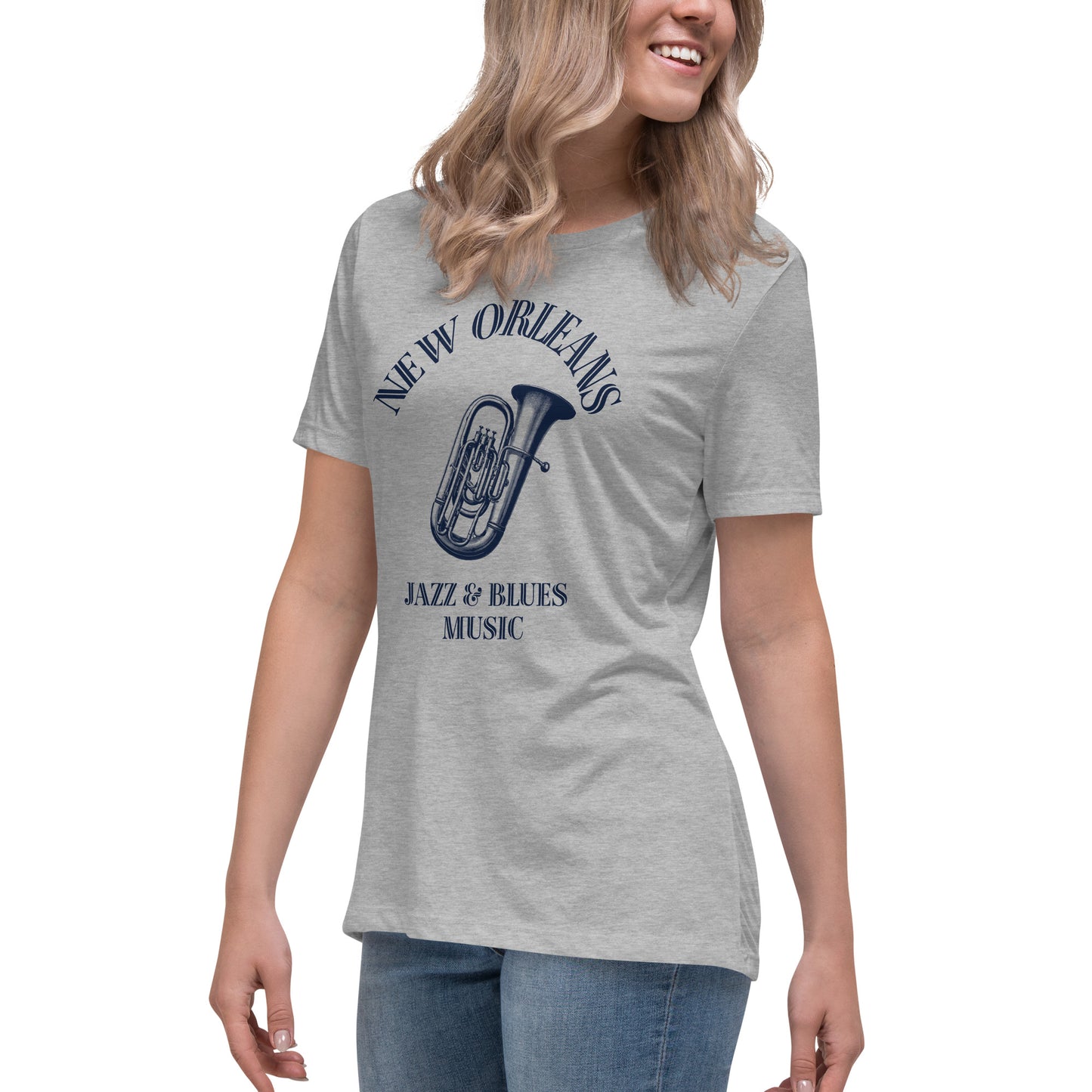 New Orleans Women's Relaxed T-Shirt - Activewear Well