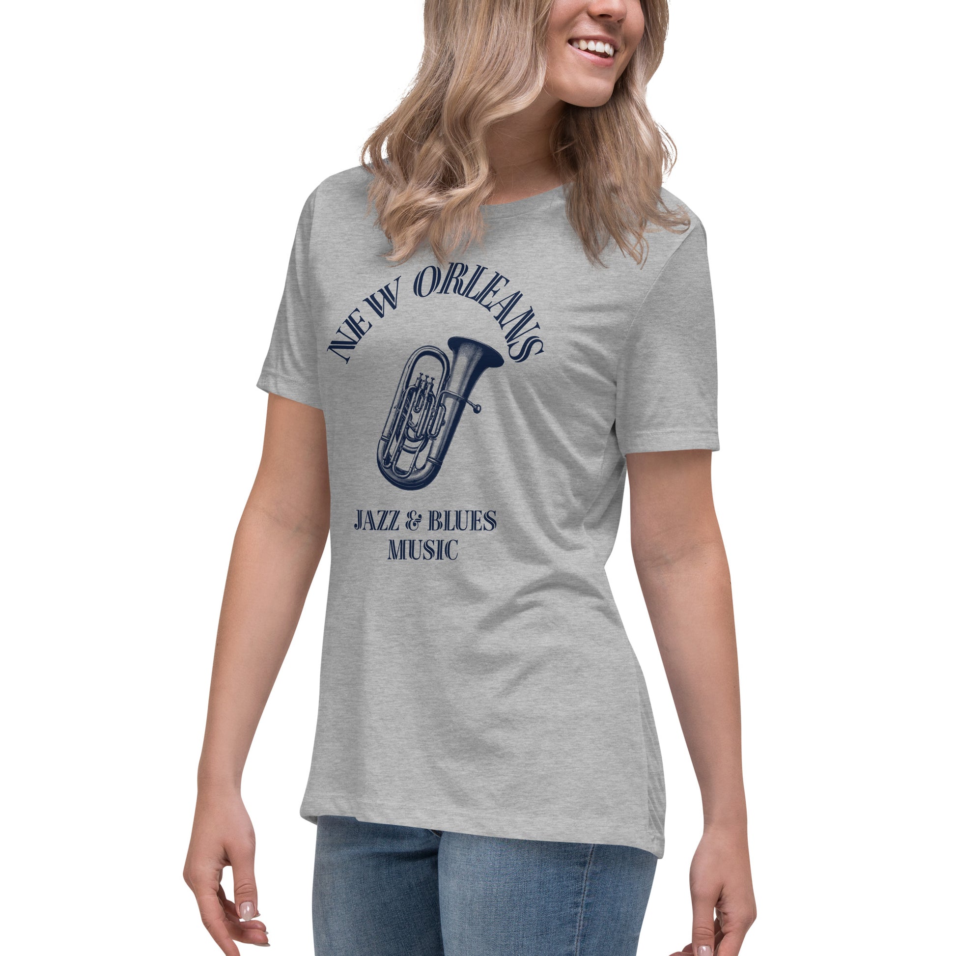 New Orleans Women's Relaxed T-Shirt - Activewear Well