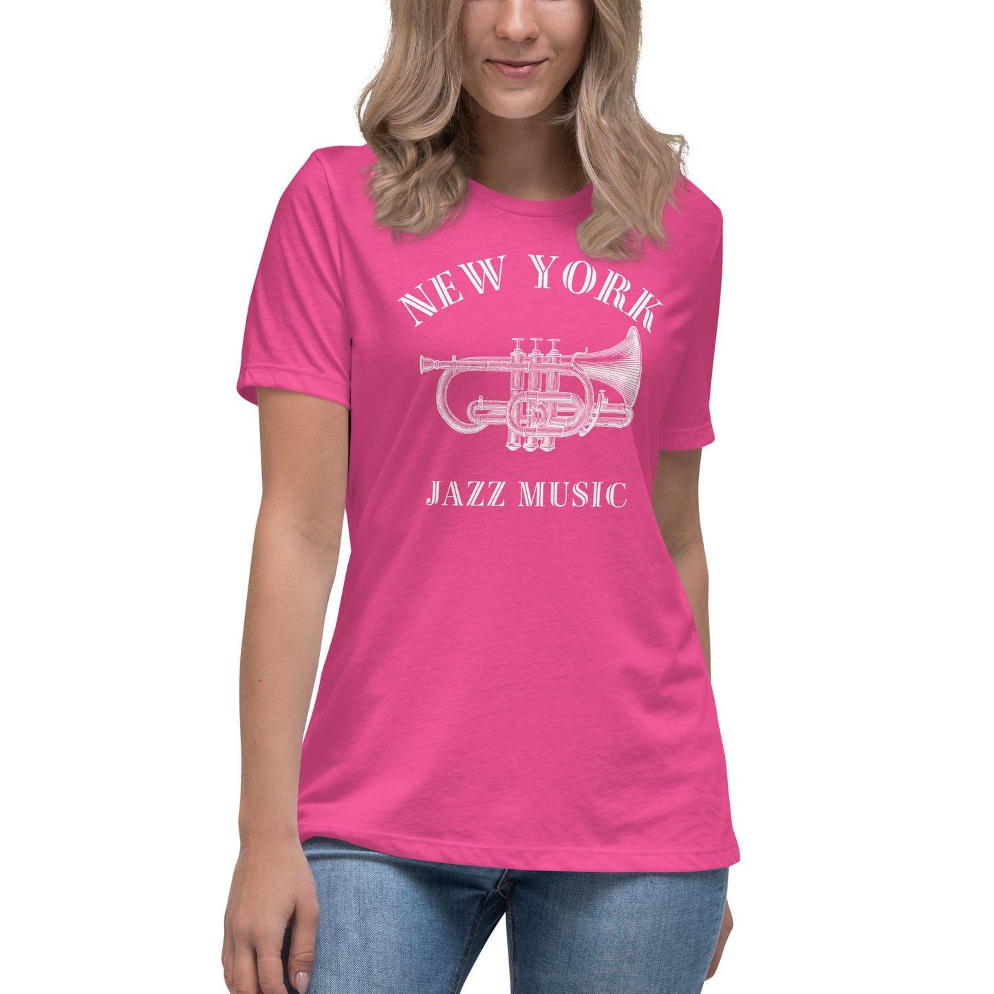 New York Women's Relaxed Tee - Activewear Well