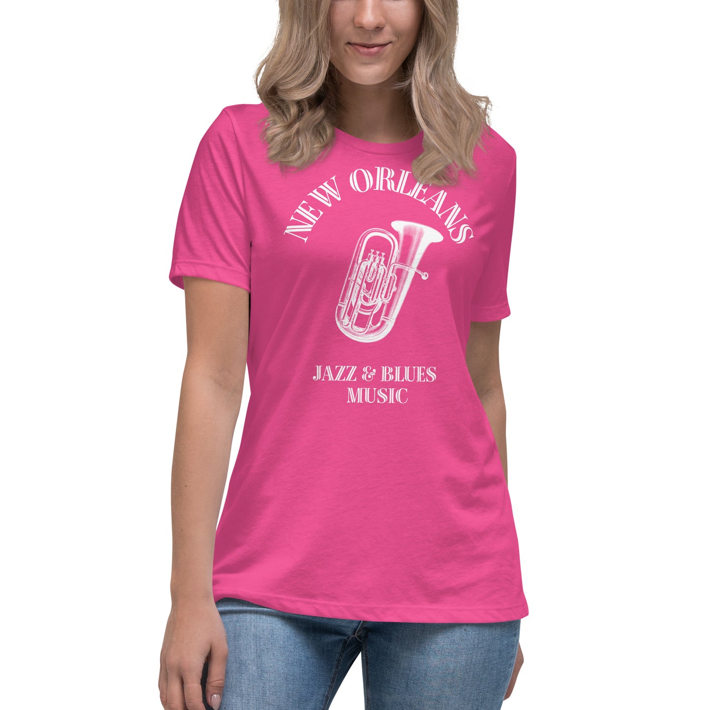 New Orleans Women's Relaxed Tee - Activewear Well