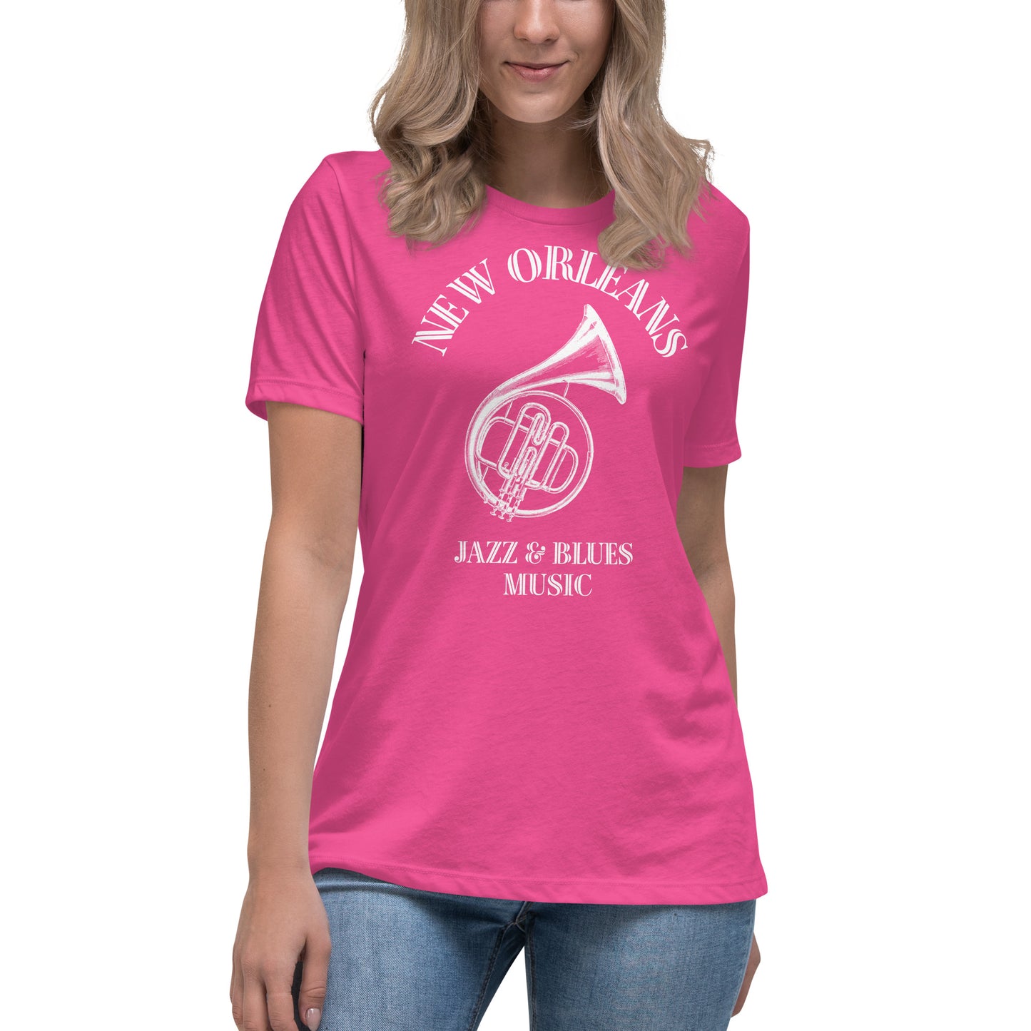 New Orleans Women's Relaxed Tee - Activewear Well