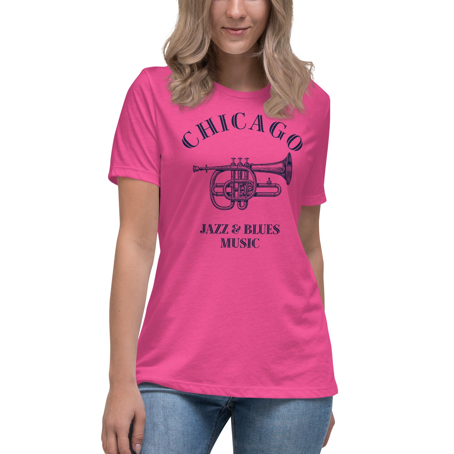 Chicago Women's Relaxed T-Shirt - Activewear Well