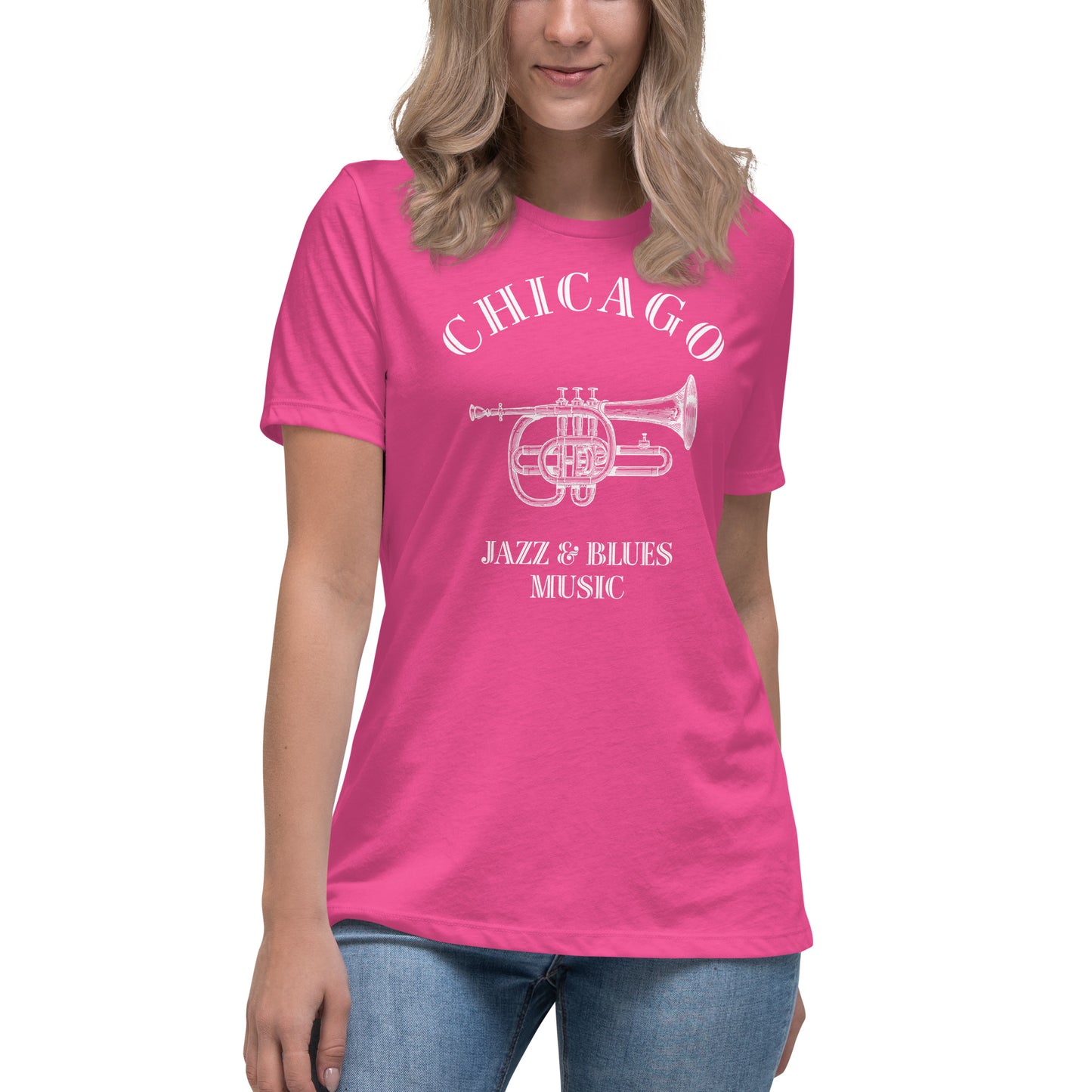 Chicago Women's Relaxed Tee - Activewear Well