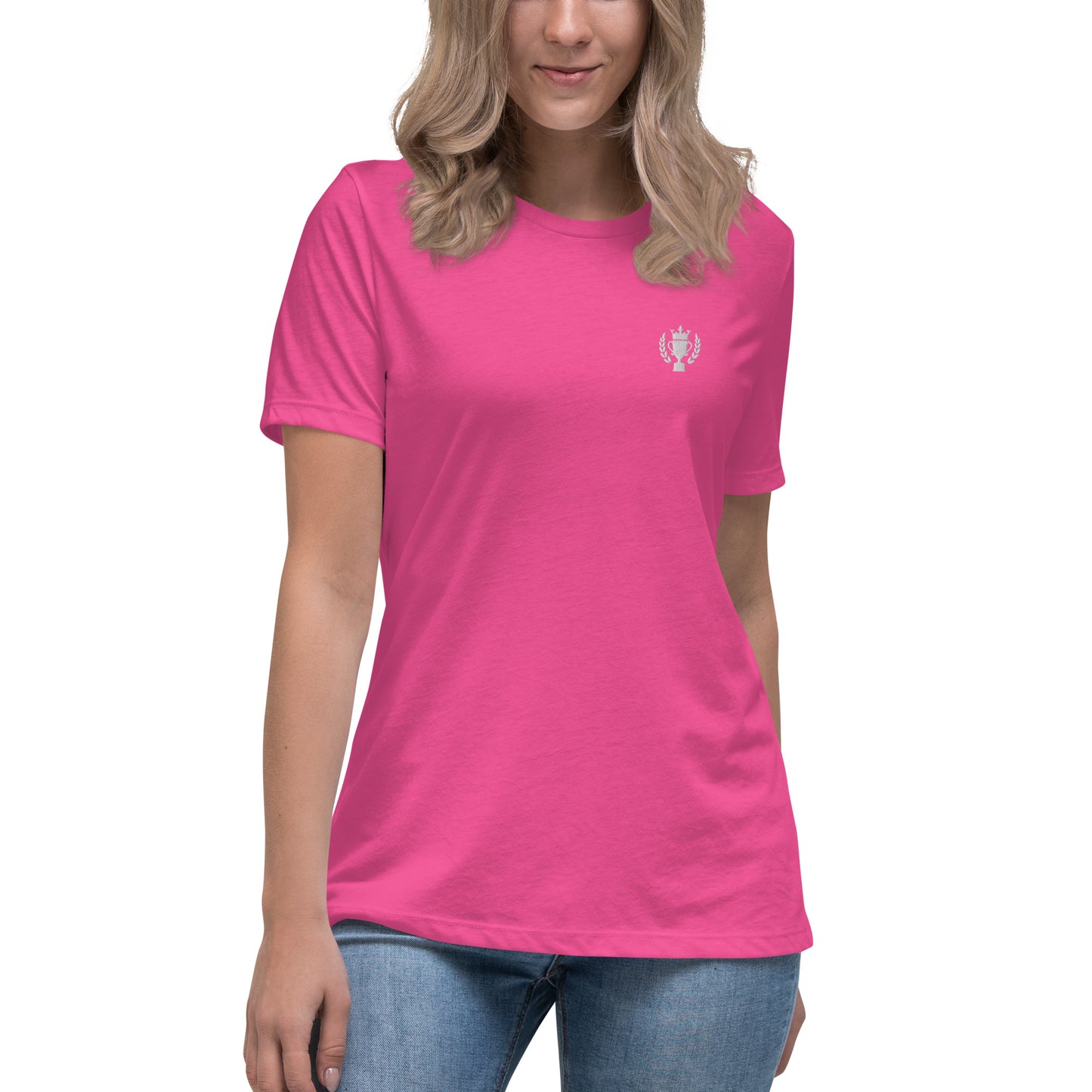 Golf Trophy Women's Relaxed T-Shirt - Activewear Well