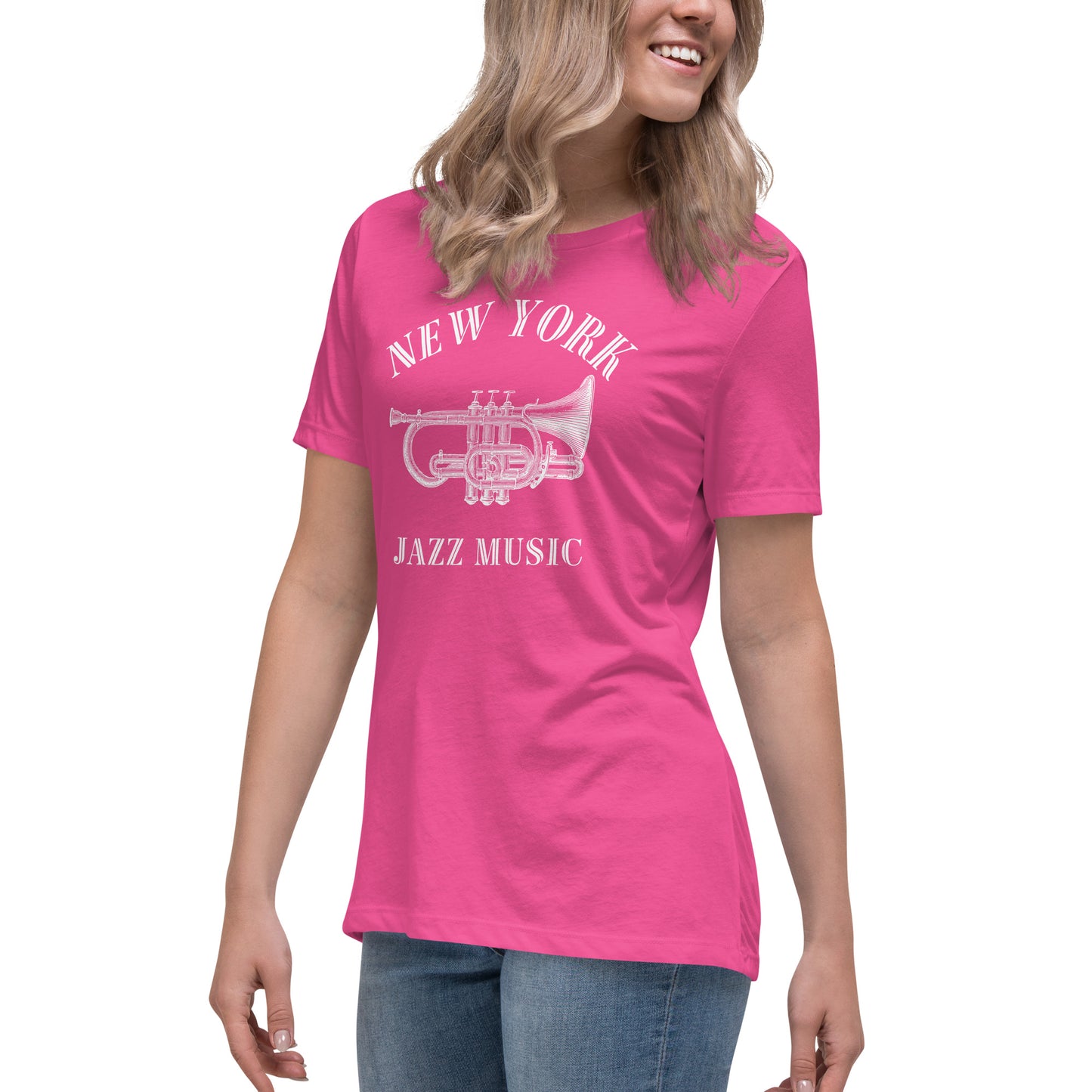 New York Women's Relaxed Tee - Activewear Well
