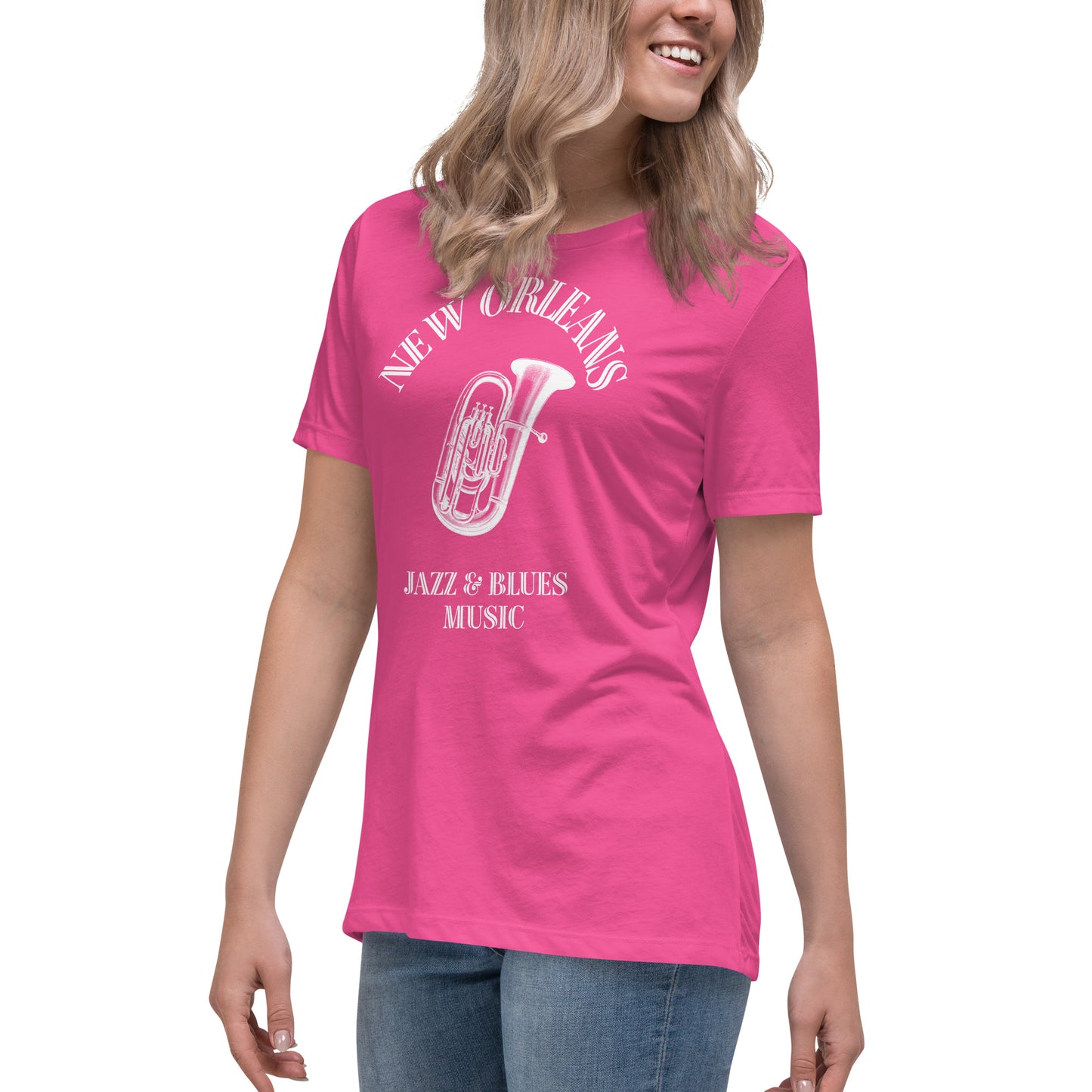 New Orleans Women's Relaxed Tee - Activewear Well