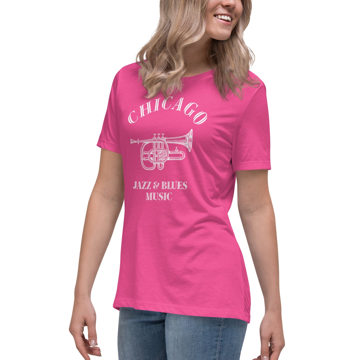 Chicago Women's Relaxed Tee - Activewear Well