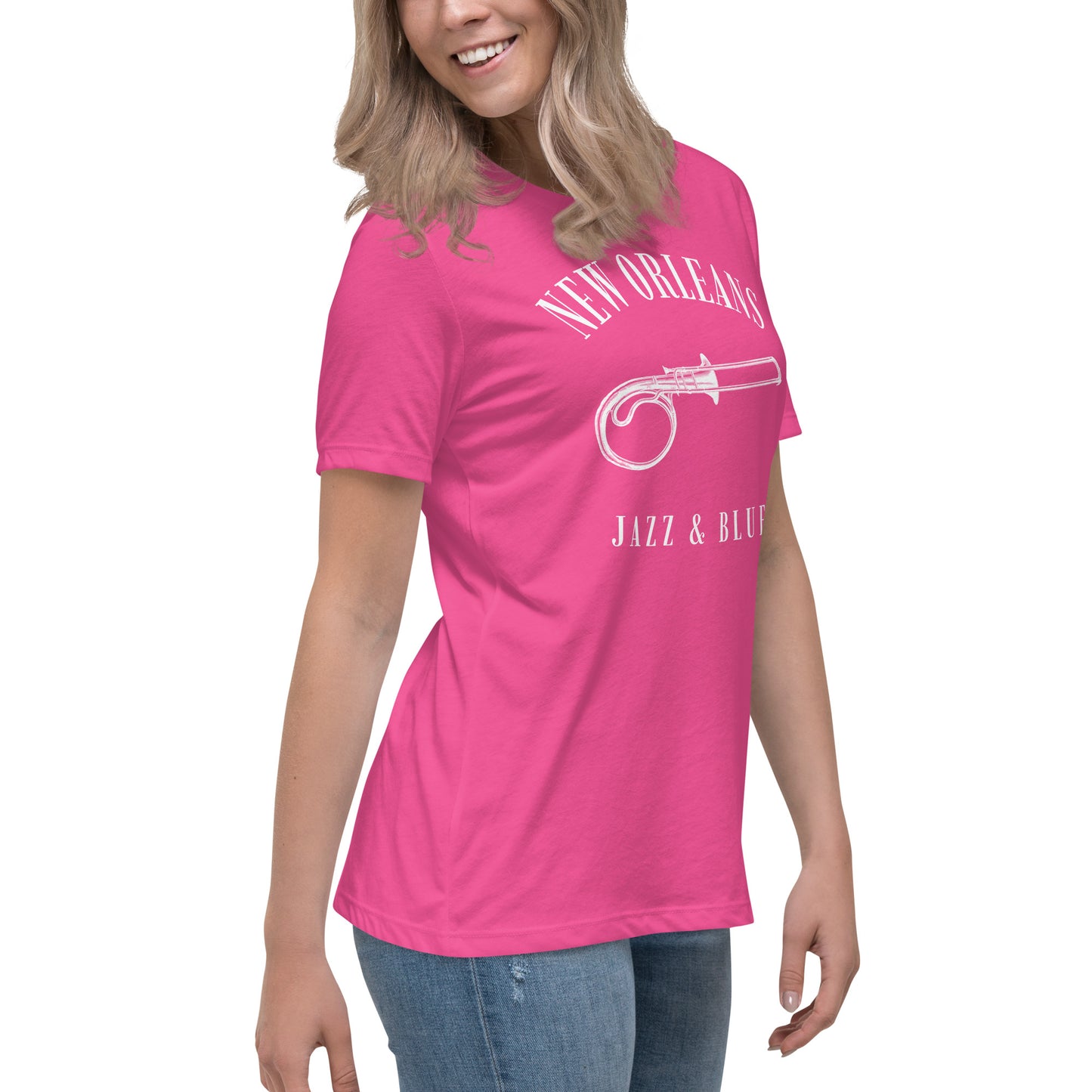 New Orleans Swing Women's Relaxed T-Shirt - Activewear Well