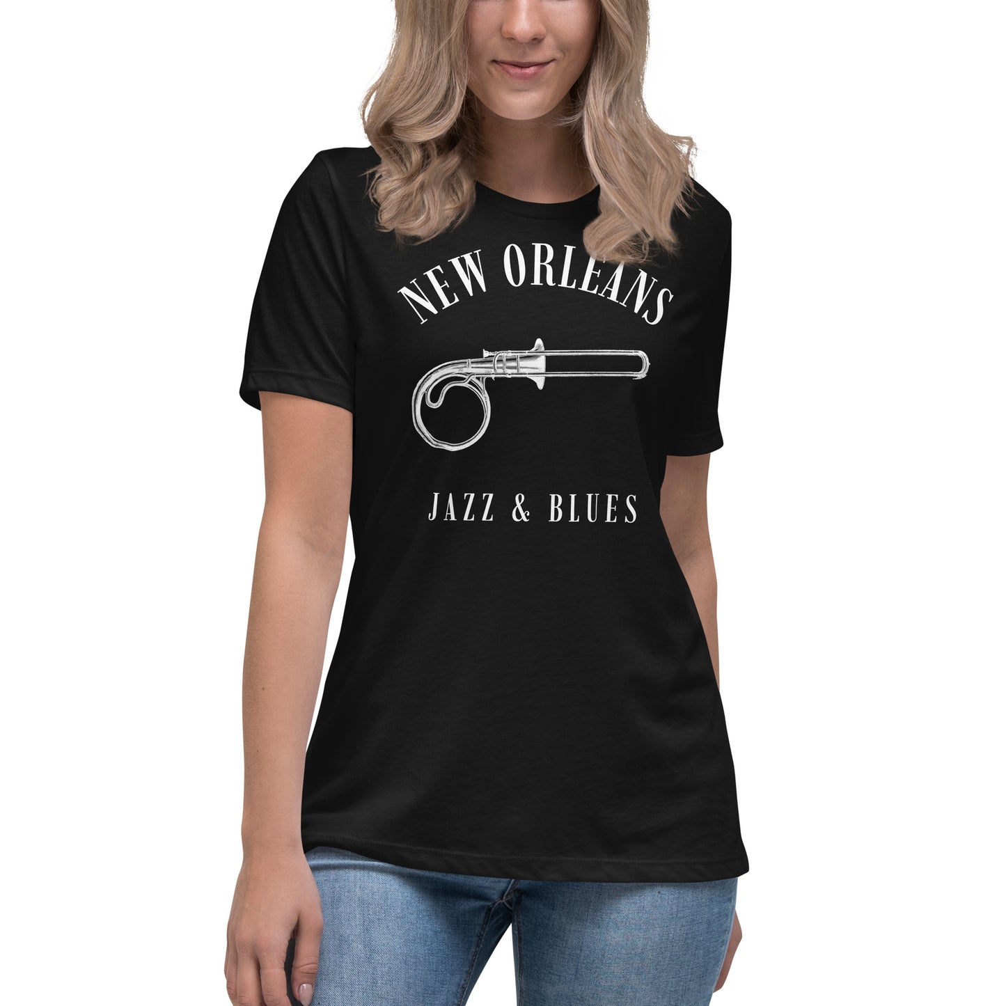 New Orleans Swing Women's Relaxed T-Shirt - Activewear Well