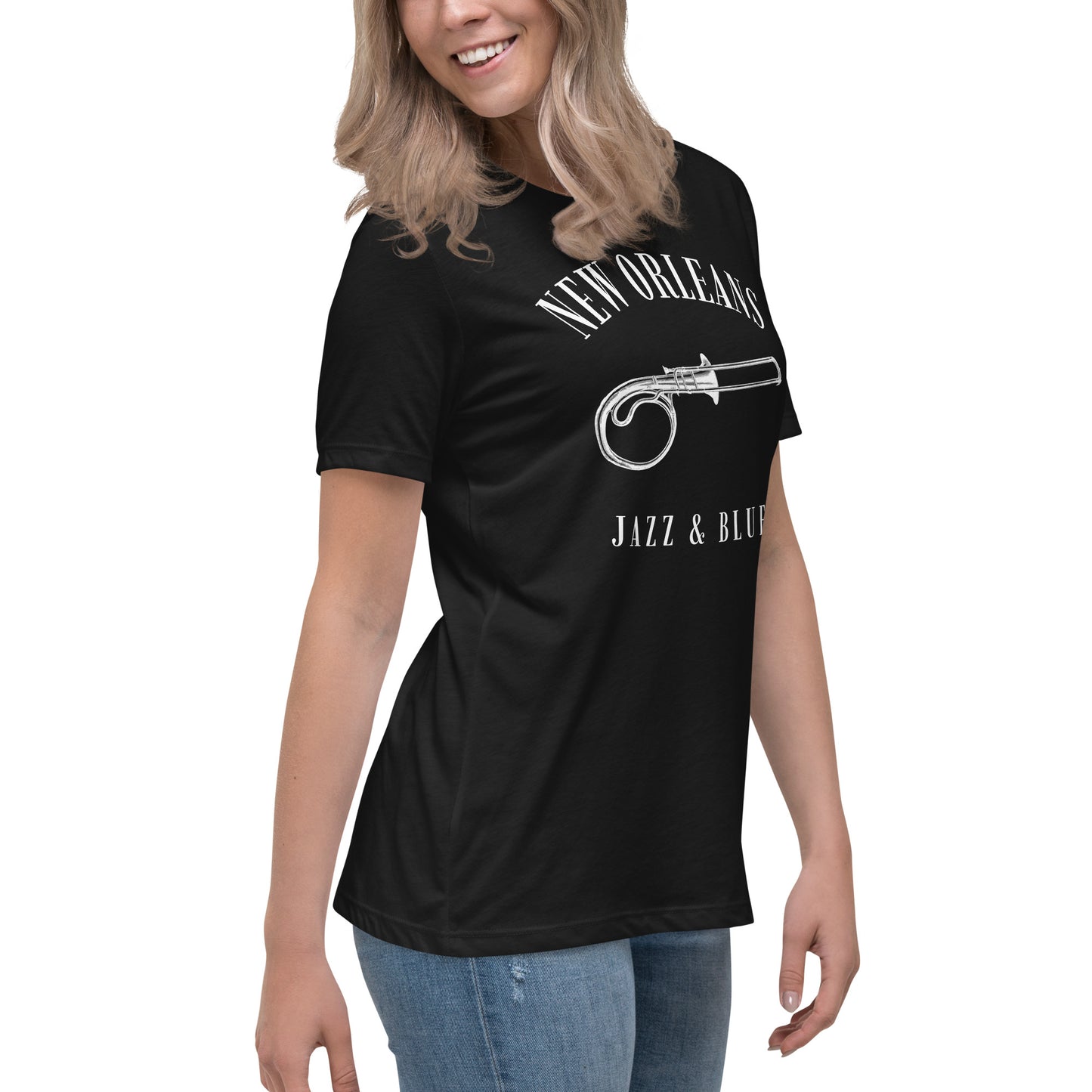 New Orleans Swing Women's Relaxed T-Shirt - Activewear Well