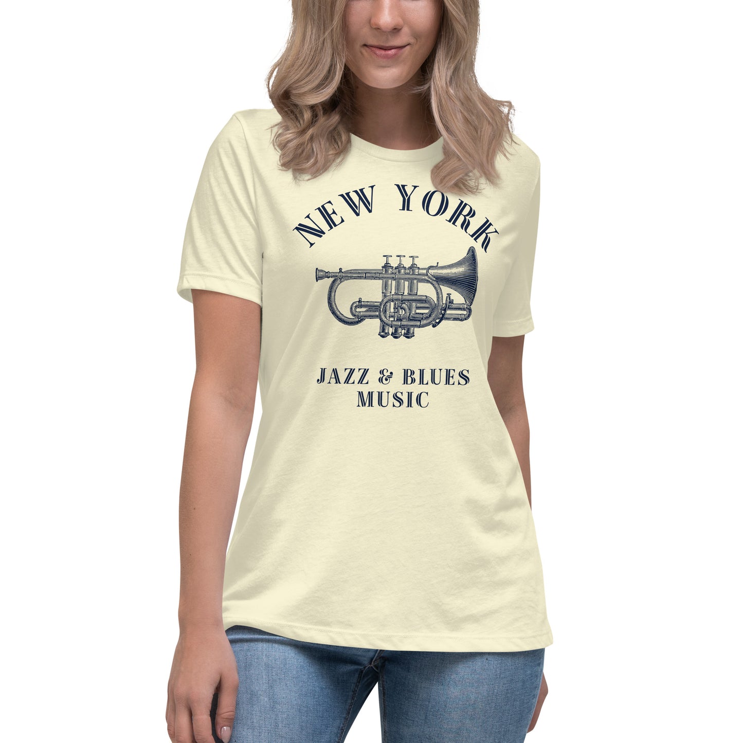 New York Women's Relaxed T-Shirt - Activewear Well