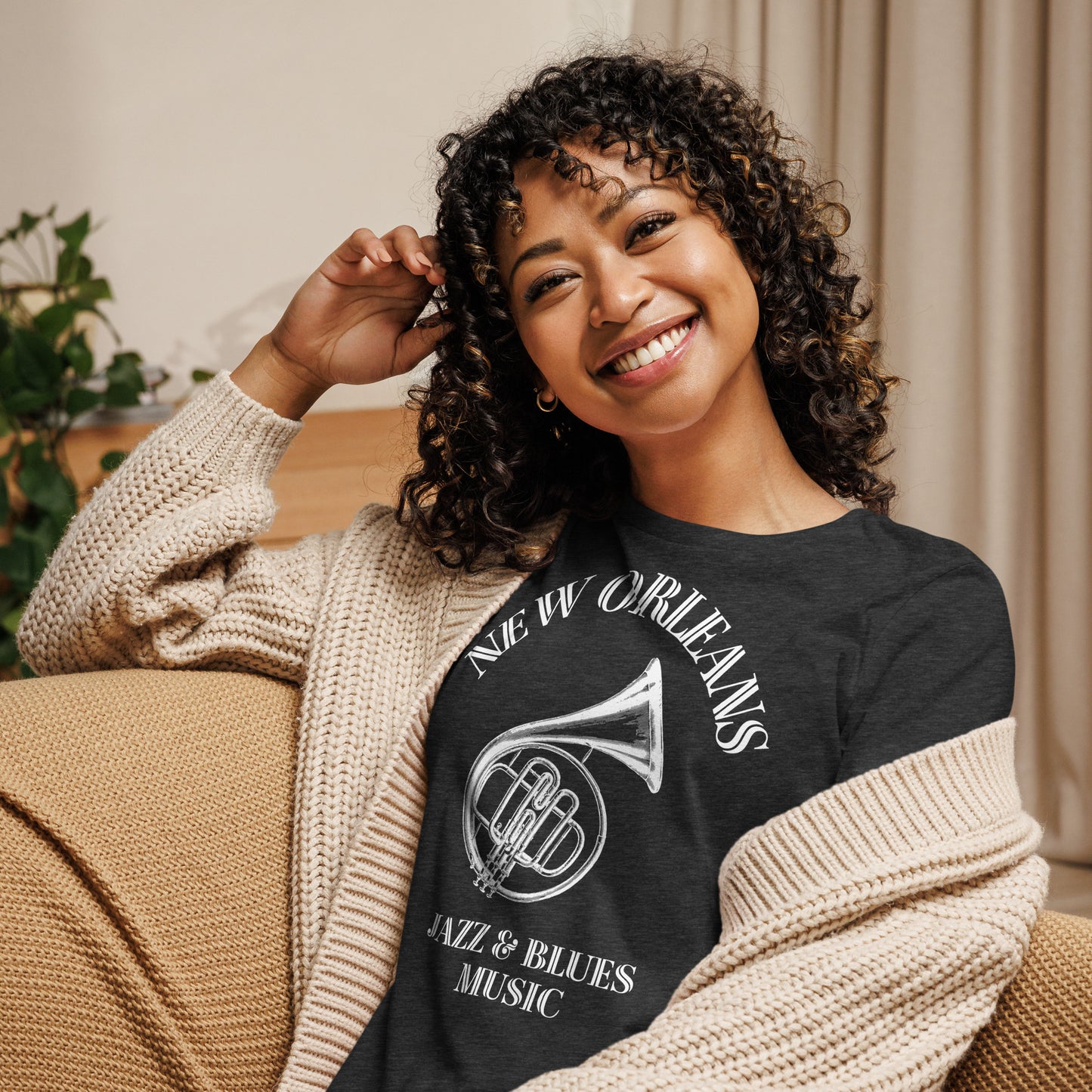 New Orleans Women's Relaxed Tee - Activewear Well