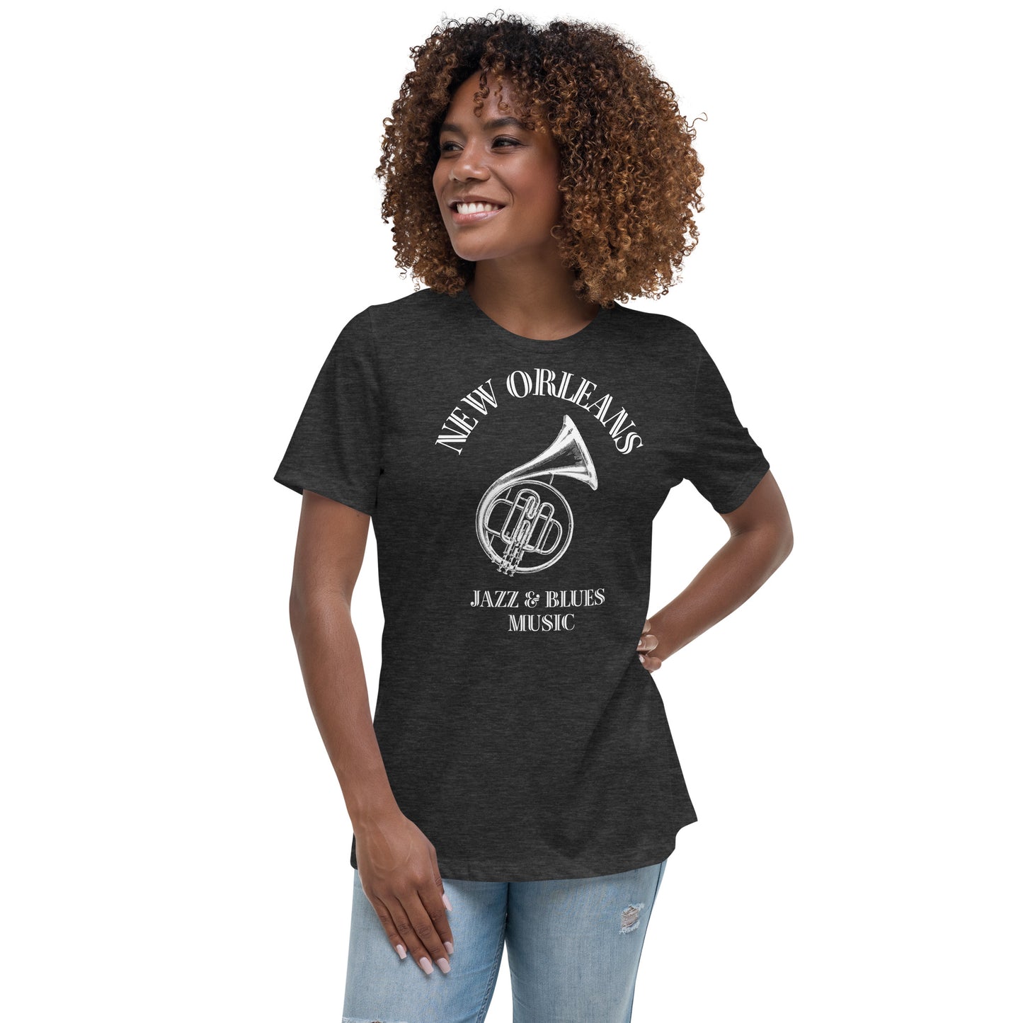 New Orleans Women's Relaxed Tee - Activewear Well