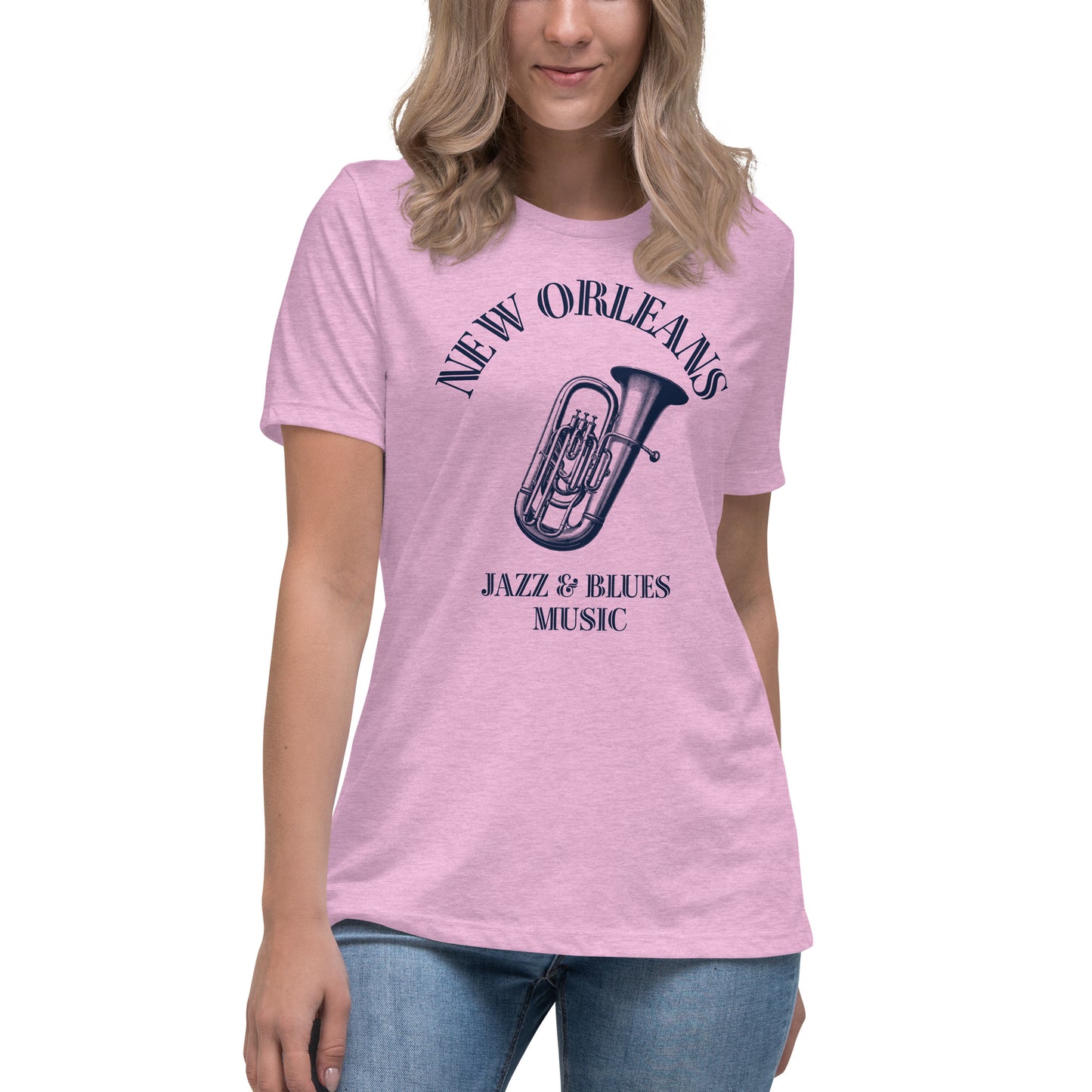 New Orleans Women's Relaxed T-Shirt - Activewear Well