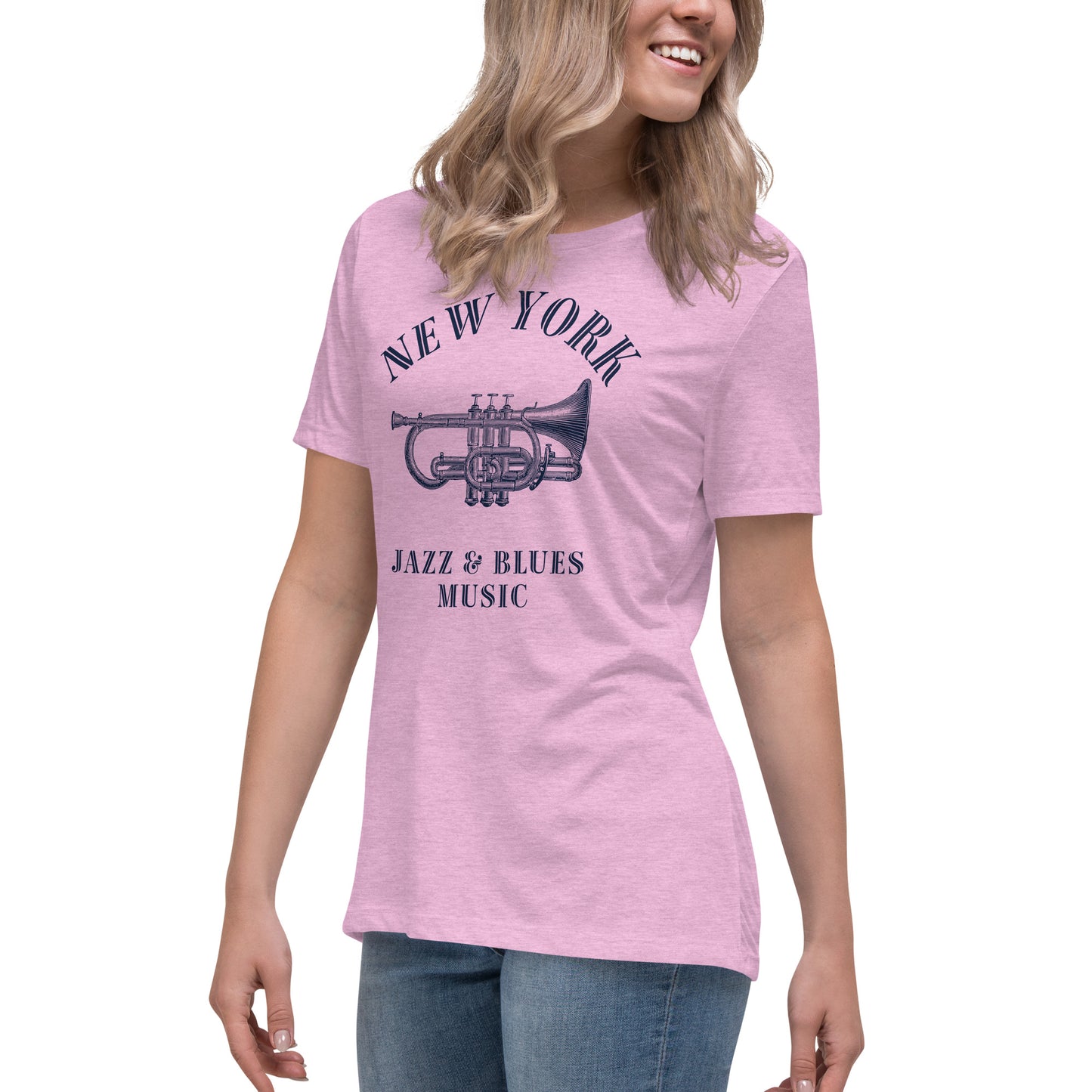 New York Women's Relaxed T-Shirt - Activewear Well