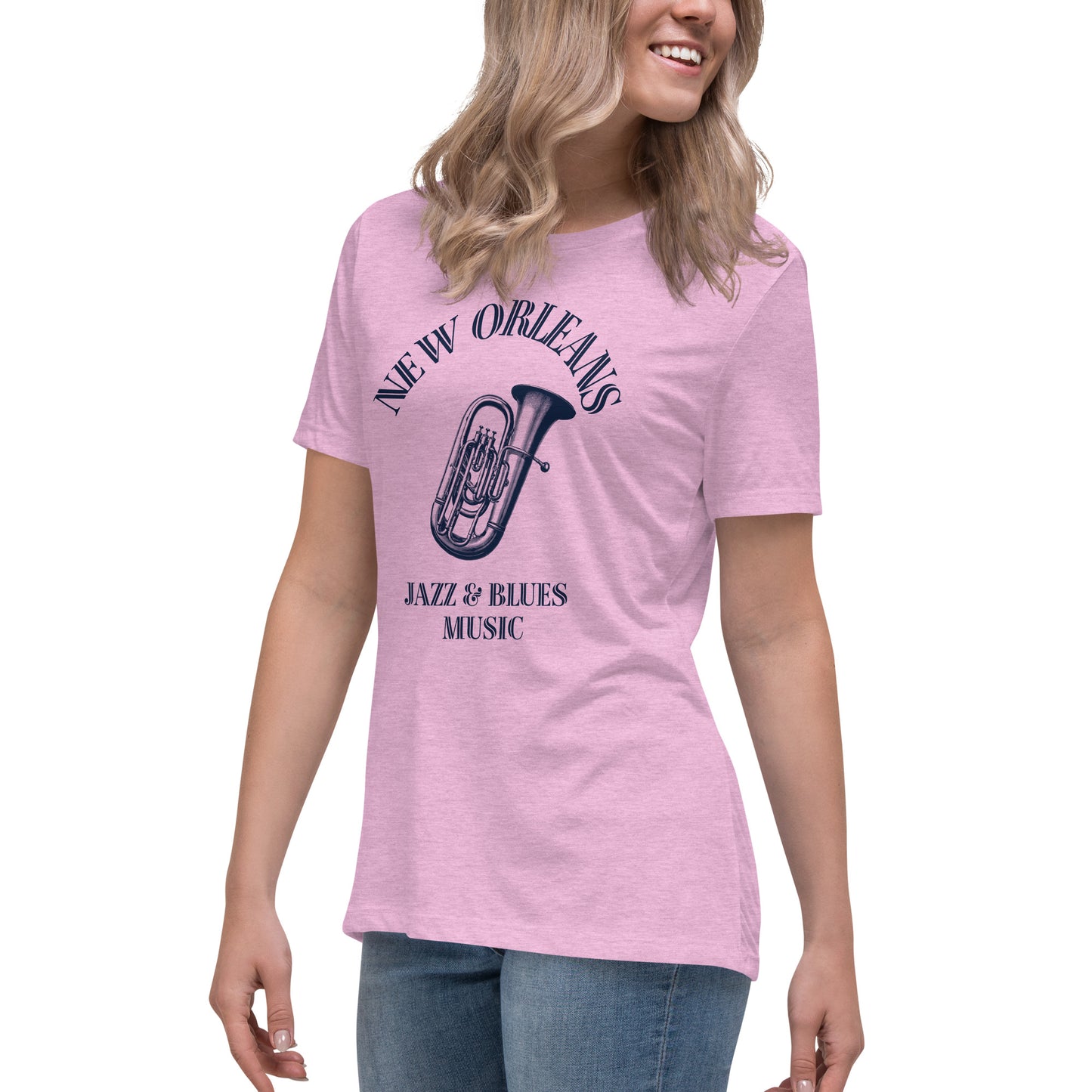 New Orleans Women's Relaxed T-Shirt - Activewear Well