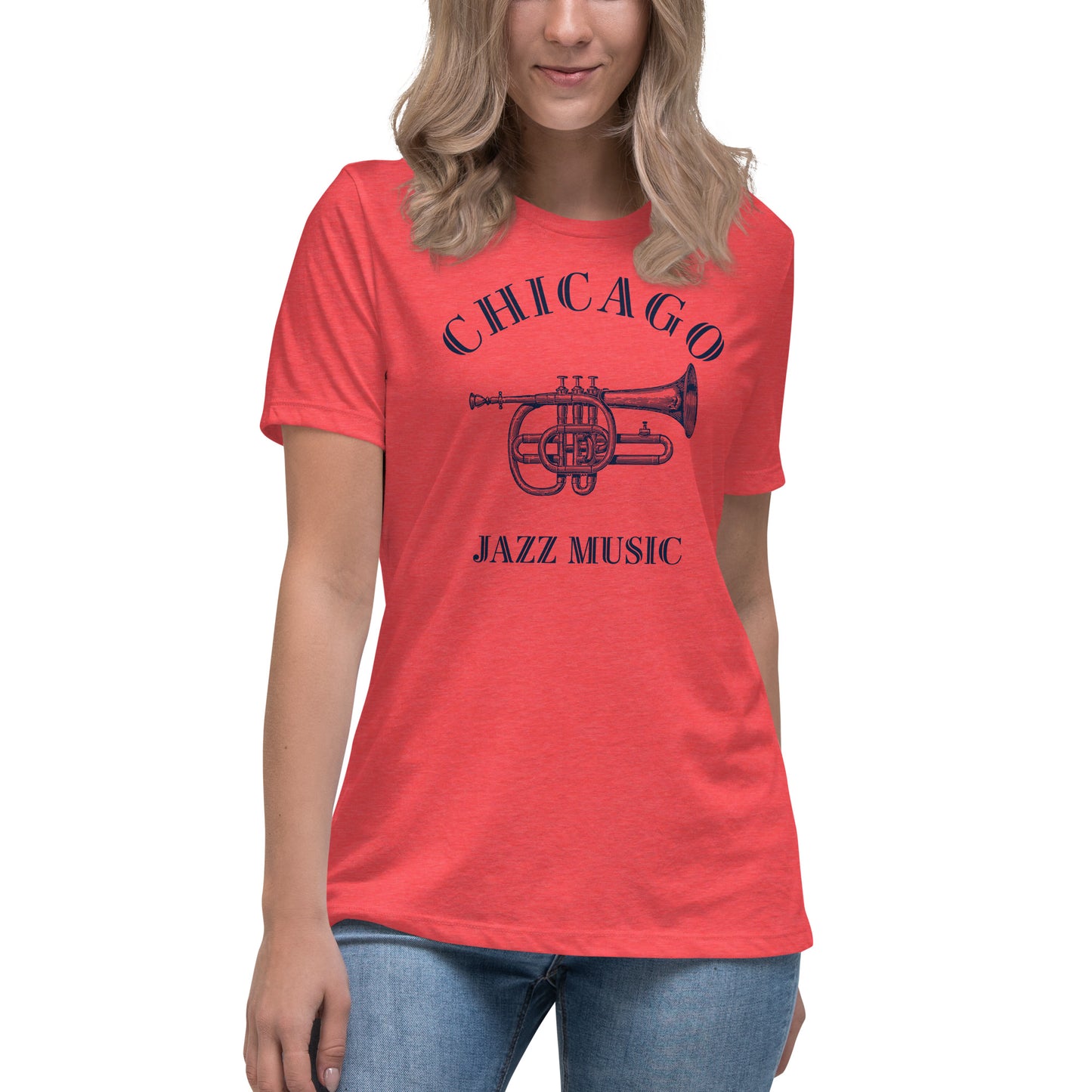 Chicago Women's Relaxed T-Shirt - Activewear Well