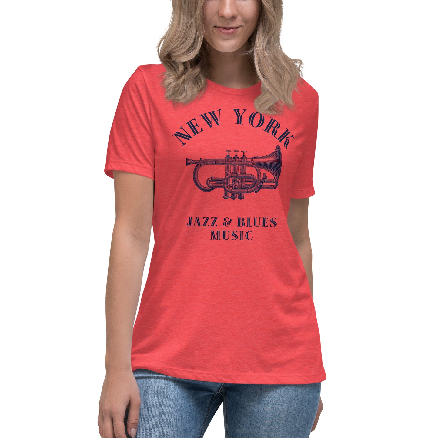 New York Women's Relaxed T-Shirt - Activewear Well