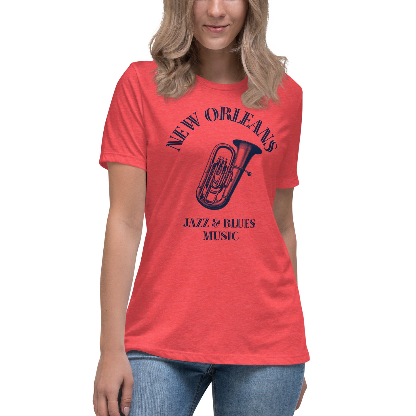 New Orleans Women's Relaxed T-Shirt - Activewear Well