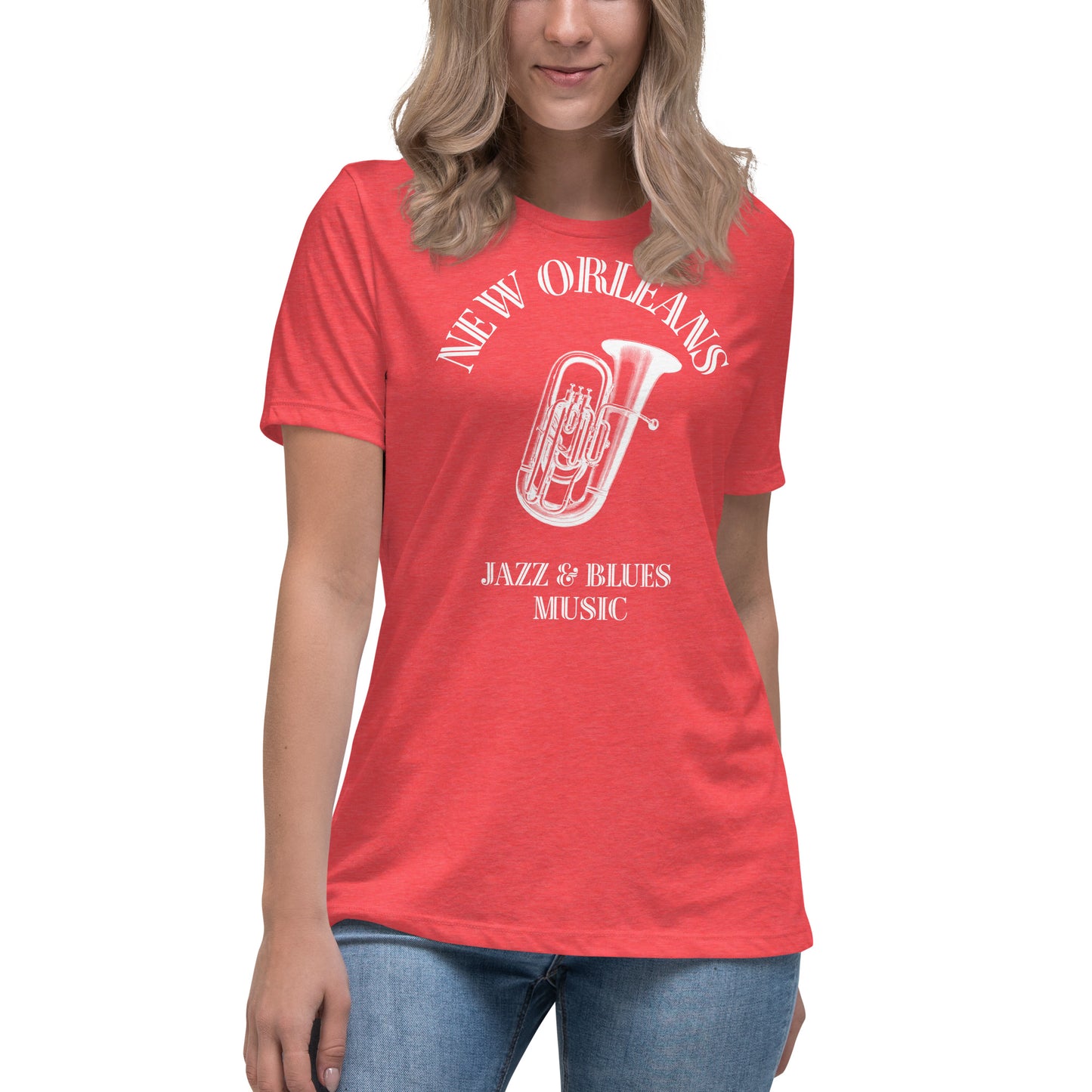 New Orleans Women's Relaxed Tee - Activewear Well